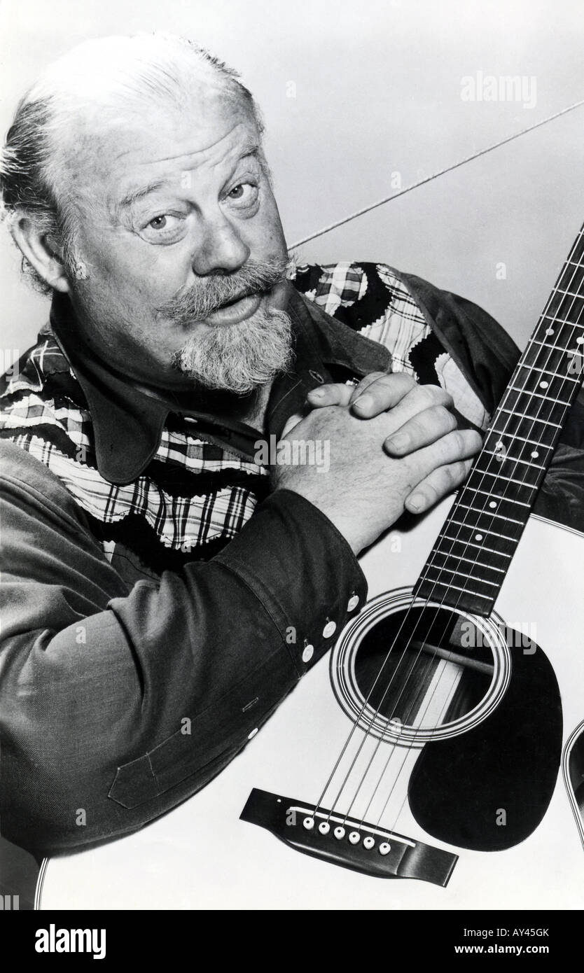 BURL IVES US singer actor Stock Photo Alamy