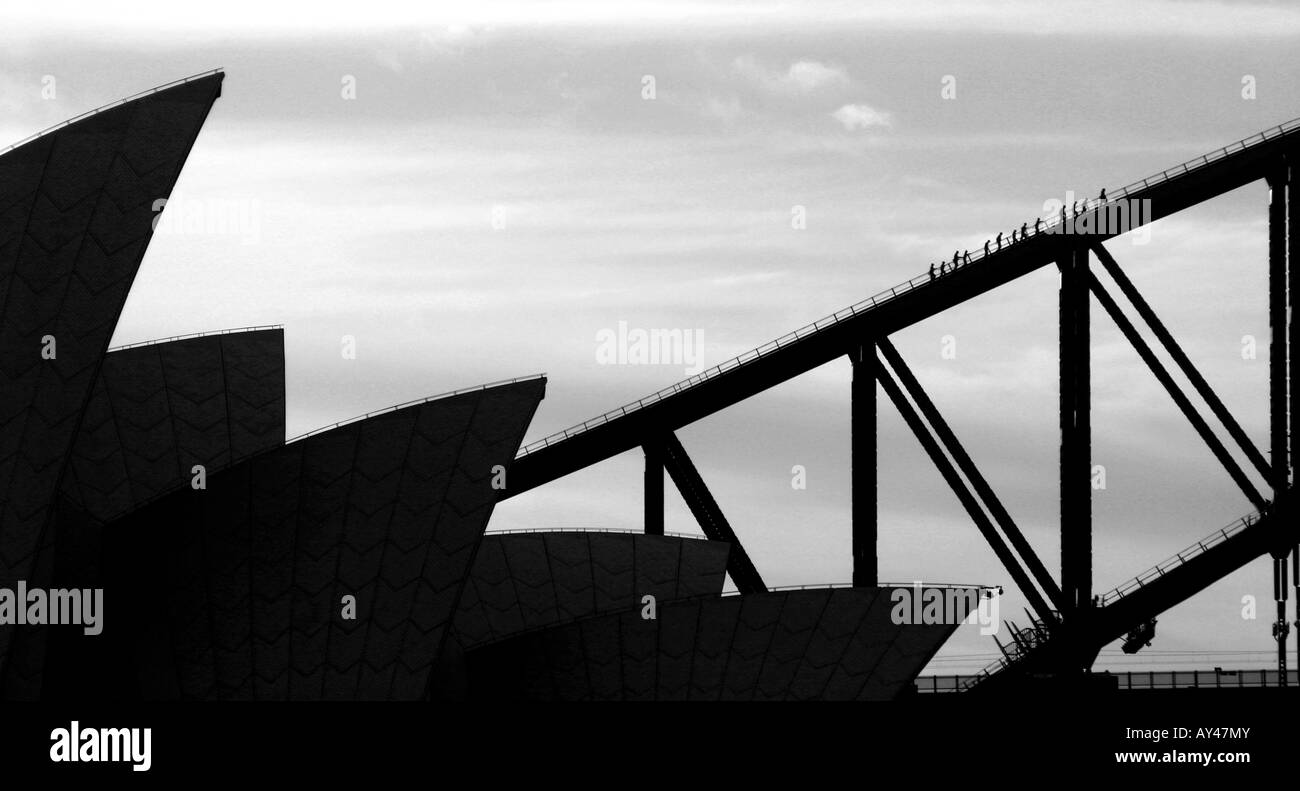 Sydney, Opera, House,  New, South, Wales, Australia, Sydney, Harbour, Bridge, white, waterfronts, waterfront,  vacation, utzon, Stock Photo