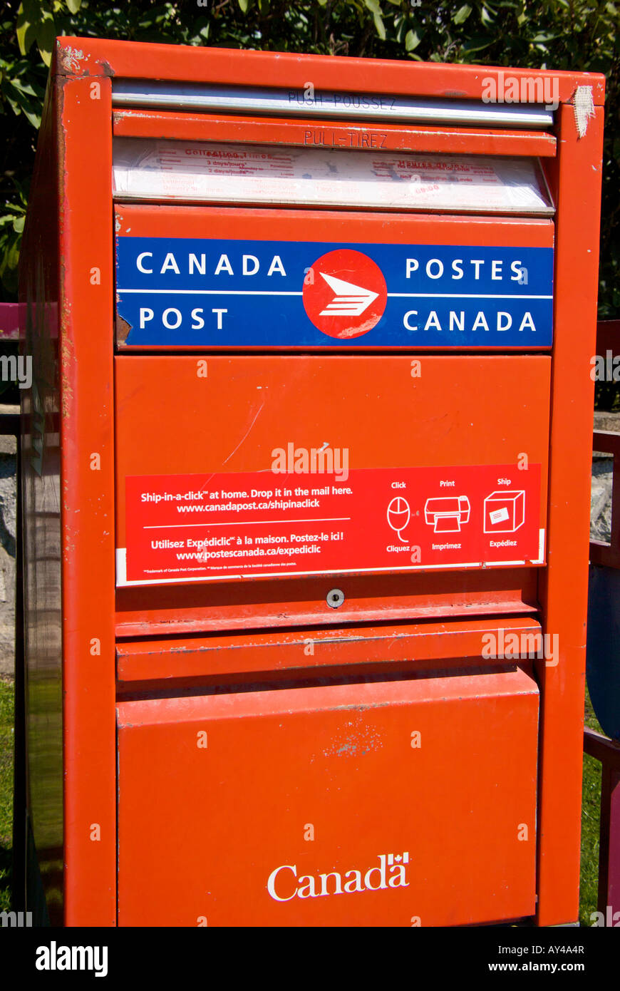 Canada post mail box hires stock photography and images Alamy