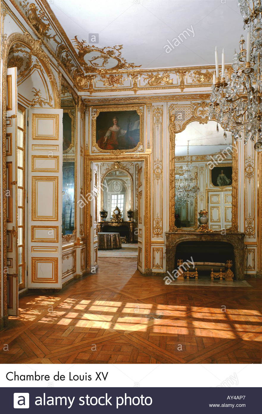 Louis Xiv Bedroom Stock Photos Louis Xiv Bedroom Stock - 