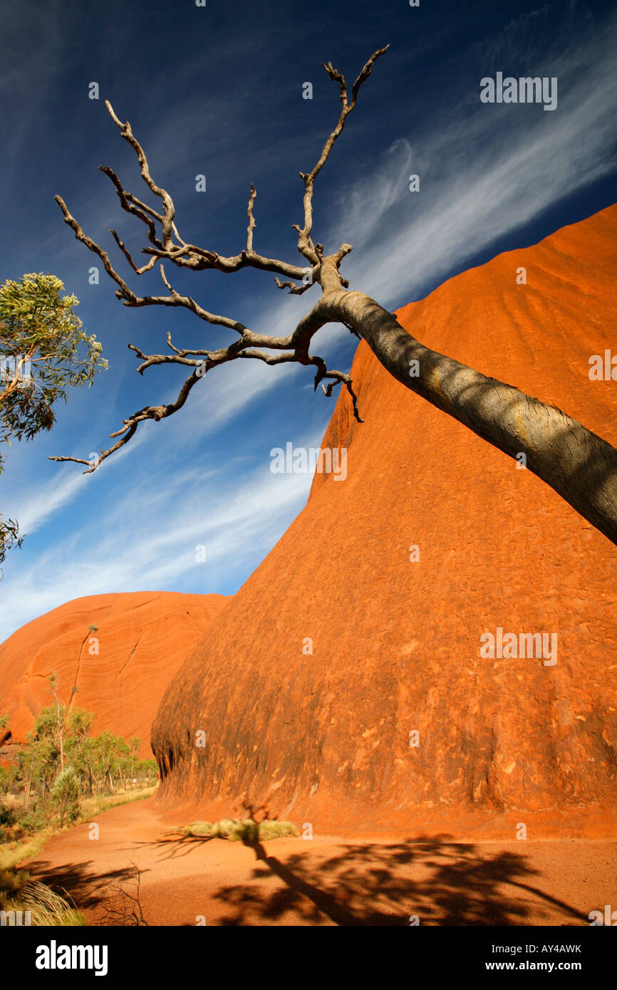 Uluru / Ayer's Rock from an alternative viewpoint Stock Photo
