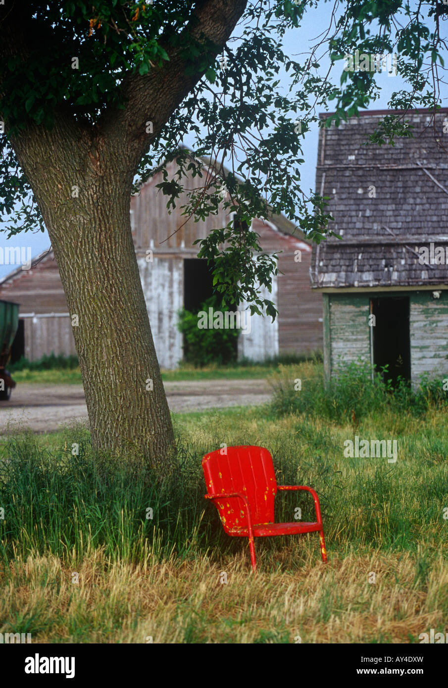 Rocking chair alone retire hi-res stock photography and images - Alamy