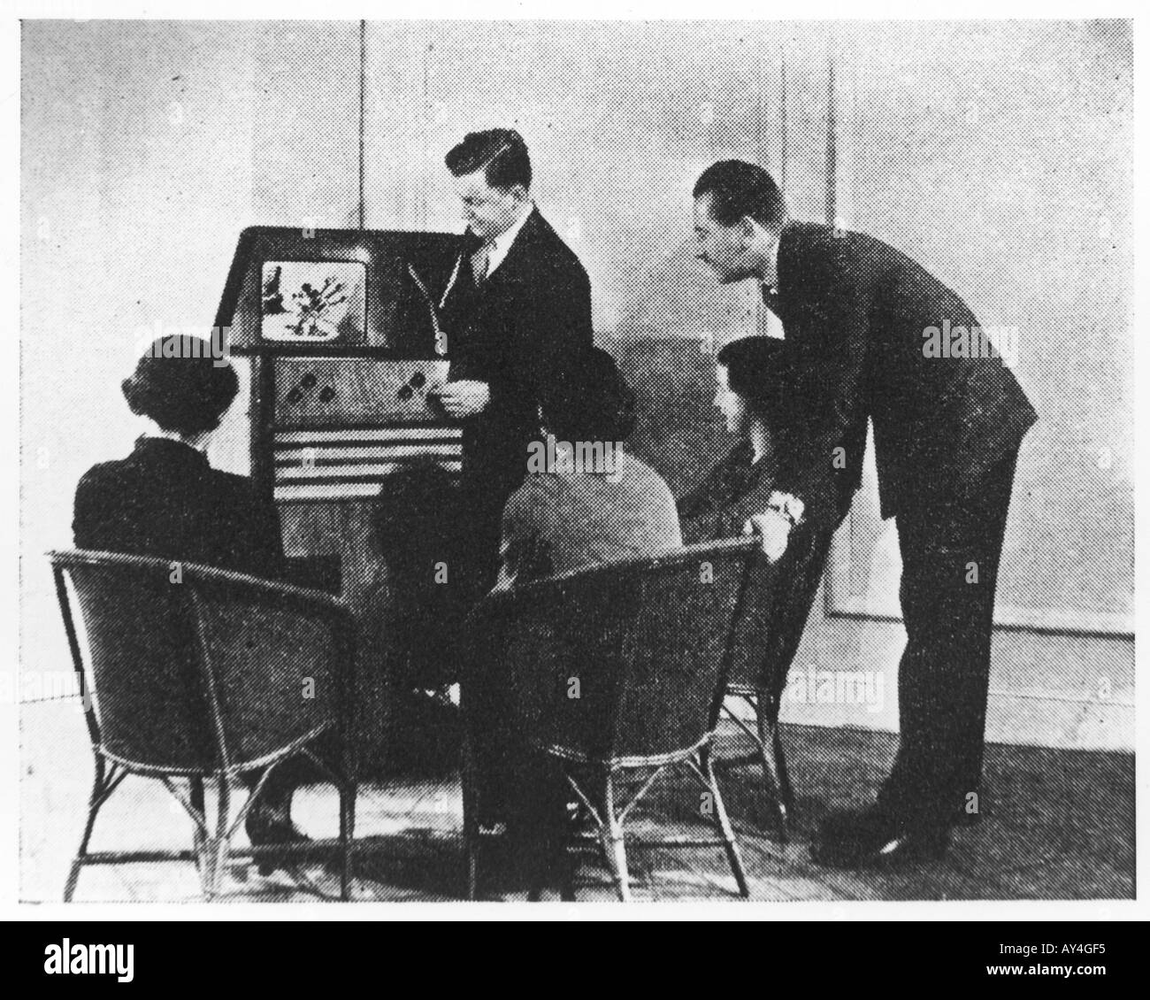 Baird television Black and White Stock Photos & Images Alamy