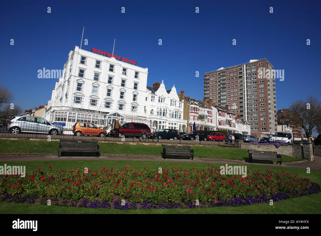united kingdom essex southend on sea cliff gardens Stock Photo Alamy