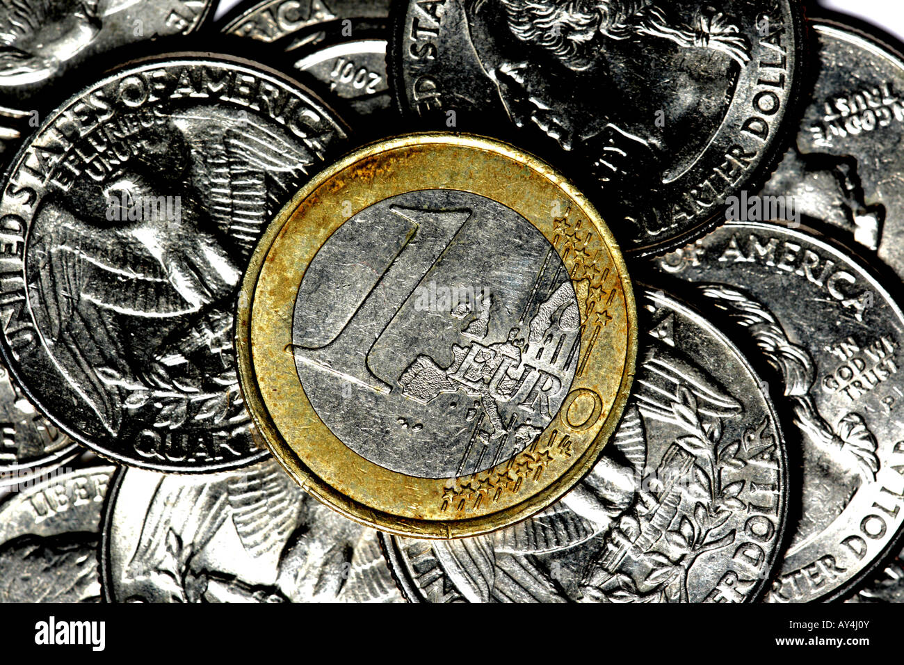 euro-versus-us-dollar-stock-photo-alamy