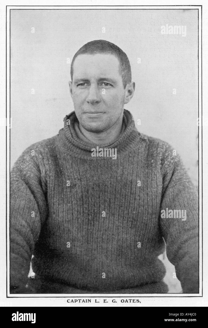 Captain Oates 1912 Stock Photo