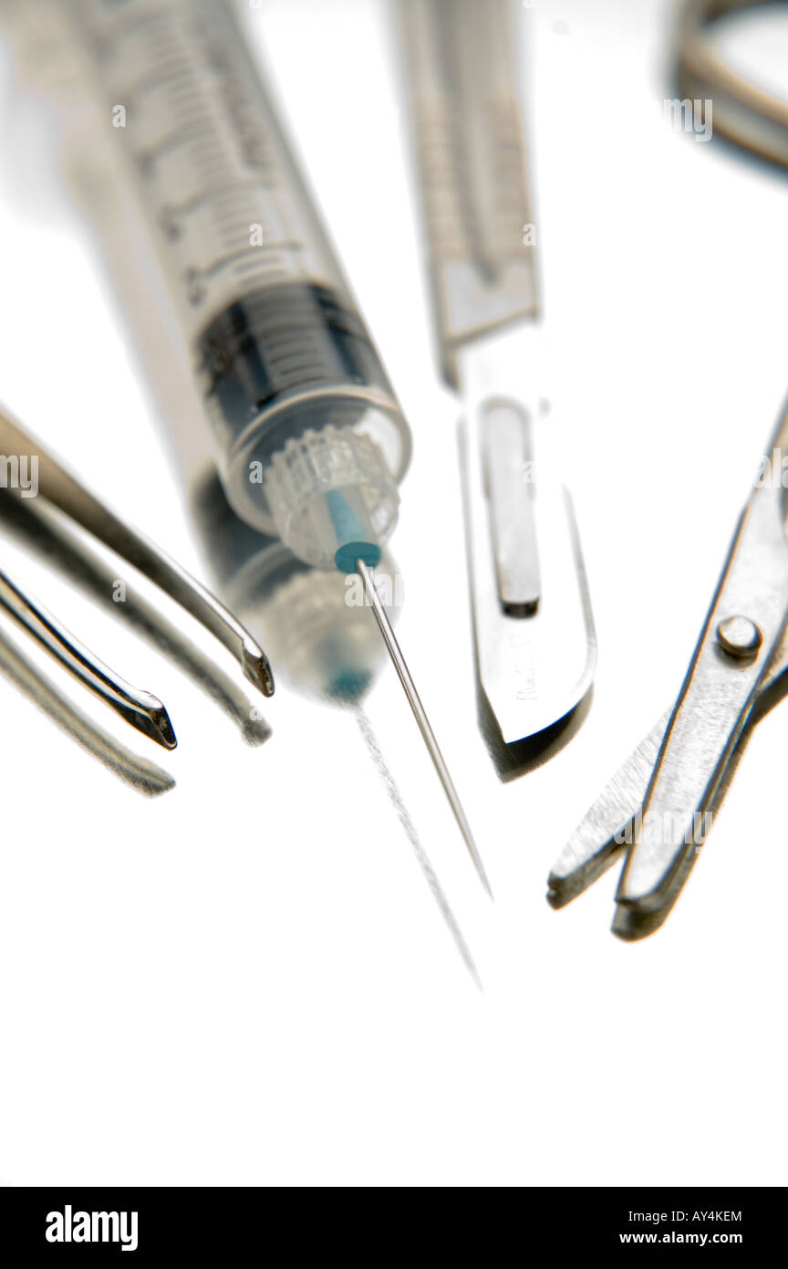 Sharp Instruments High Resolution Stock Photography and Images Alamy