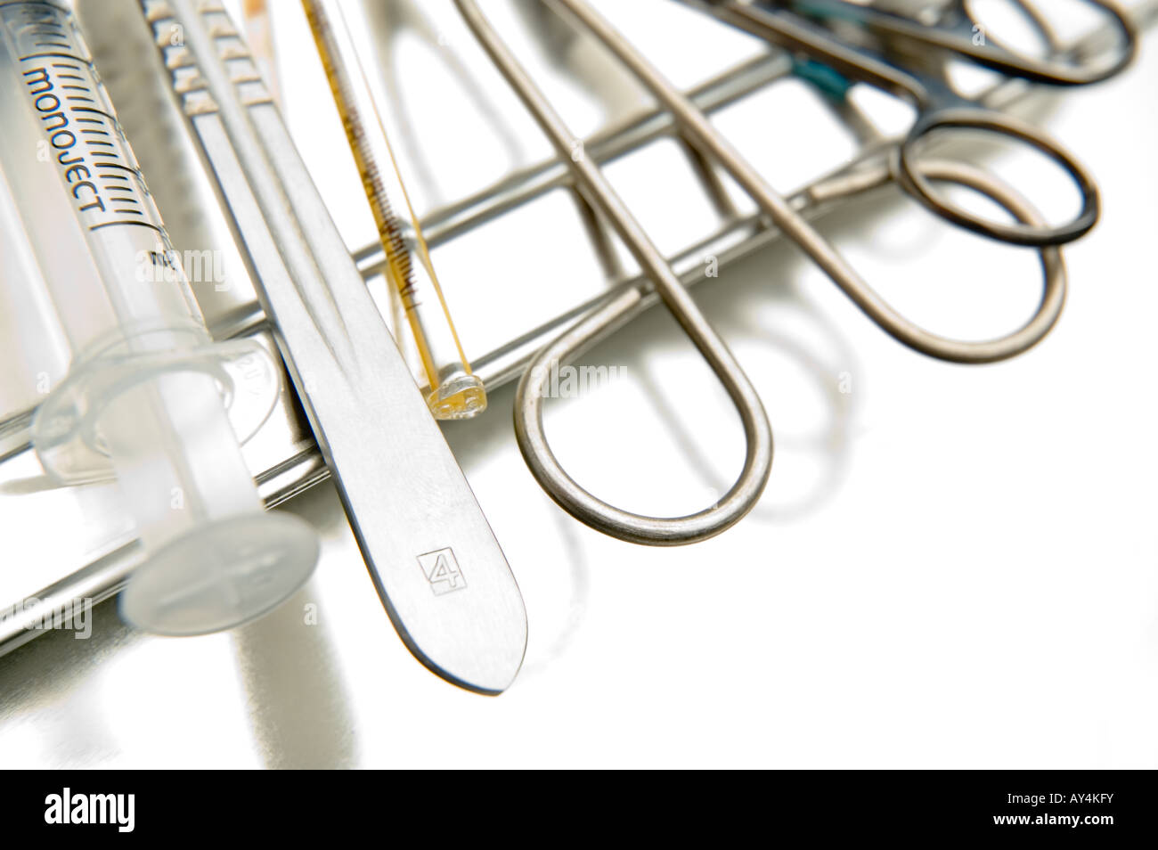 Medical Instruments Stock Photo