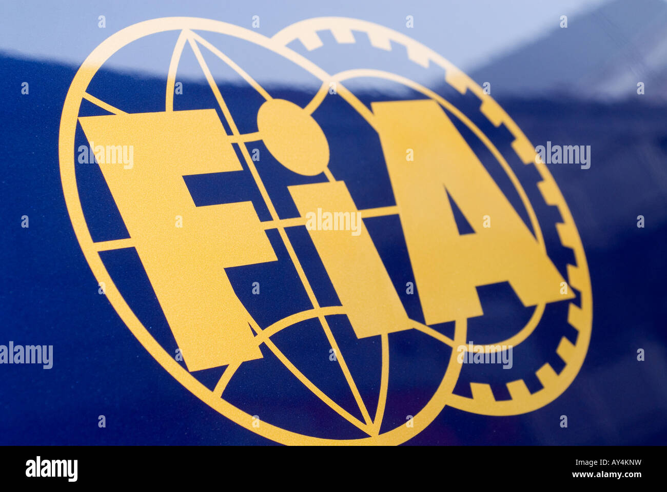 FIA logo Stock Photo