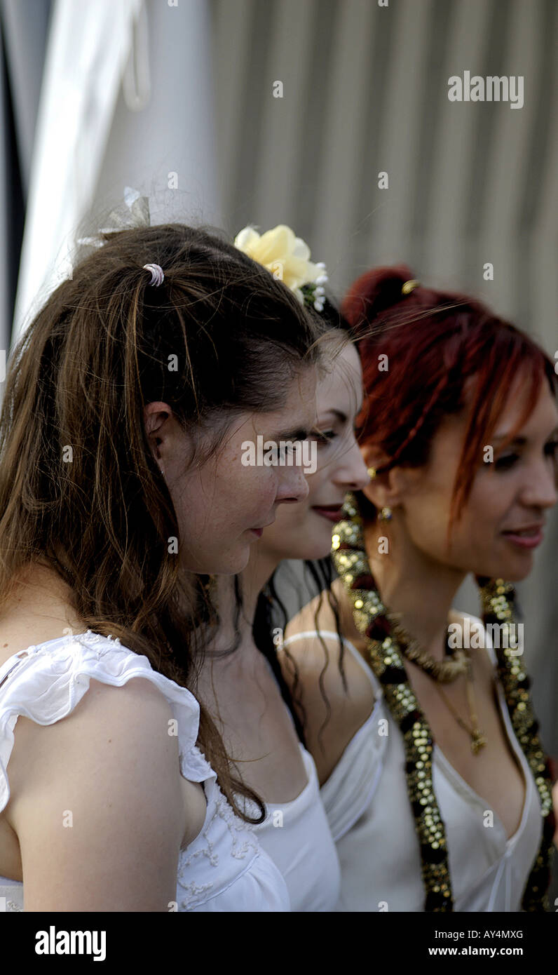 The Mediaeval Baebes Stock Photo