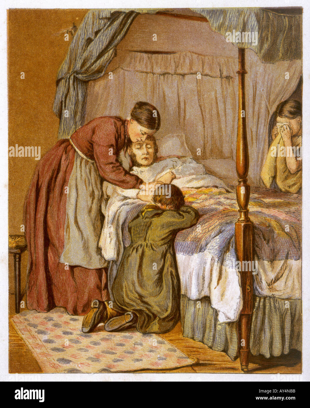 Death bed family hires stock photography and images Alamy