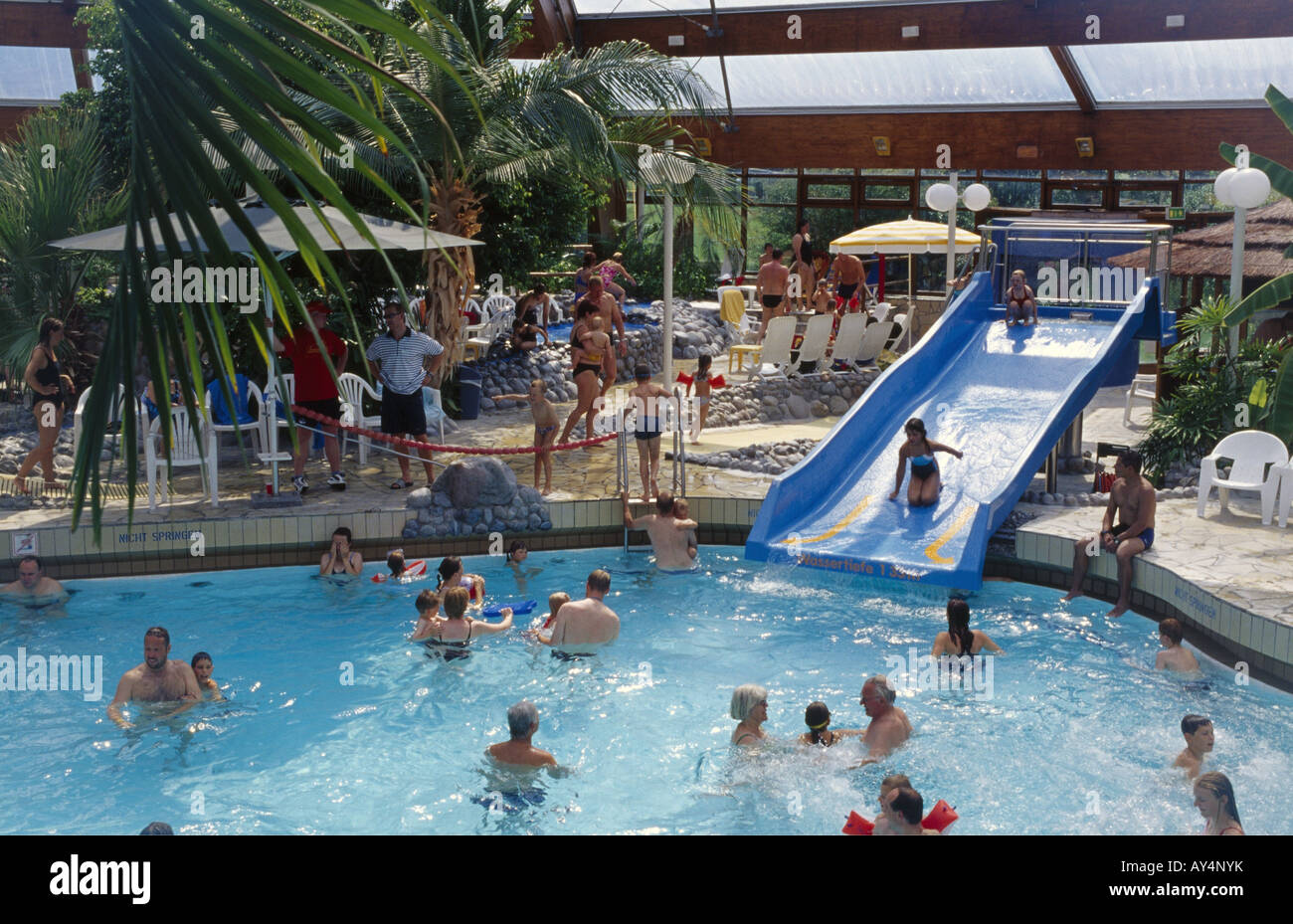 Indoor swimming pool, Damp, SchleswigHolstein, Germany Stock Photo Alamy