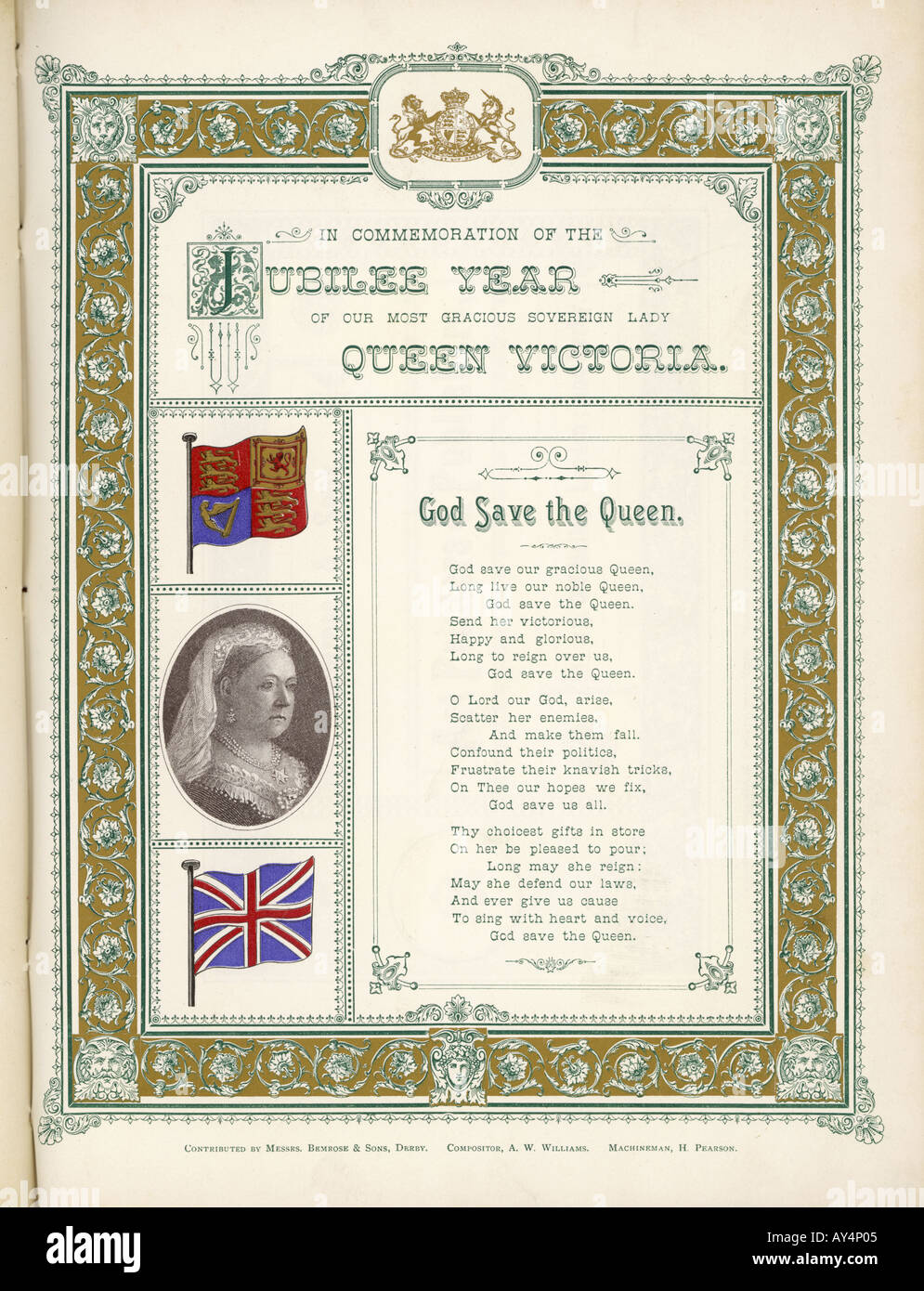 British National Anthem Stock Photo - Alamy