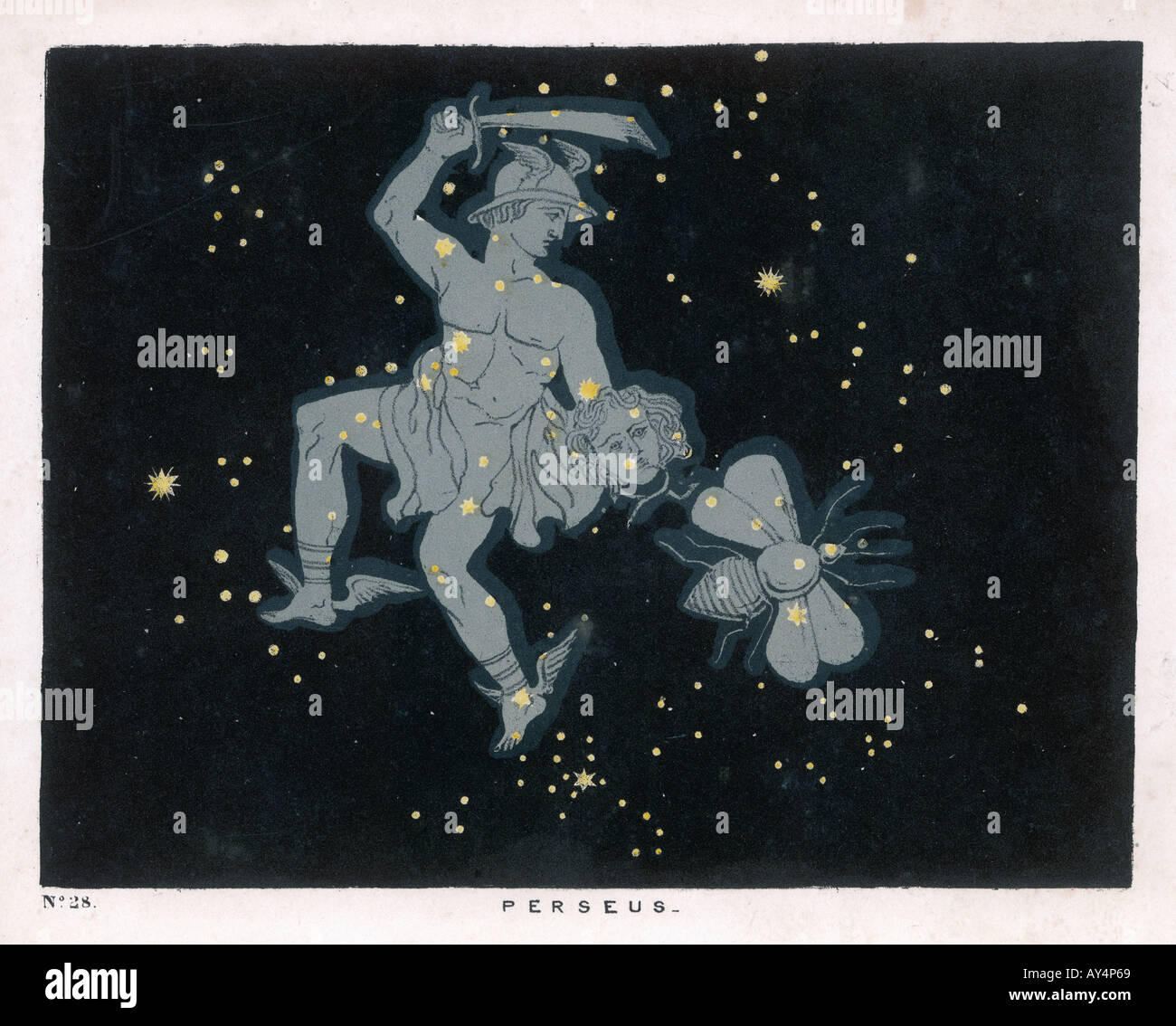 Perseus constellation hi-res stock photography and images - Alamy