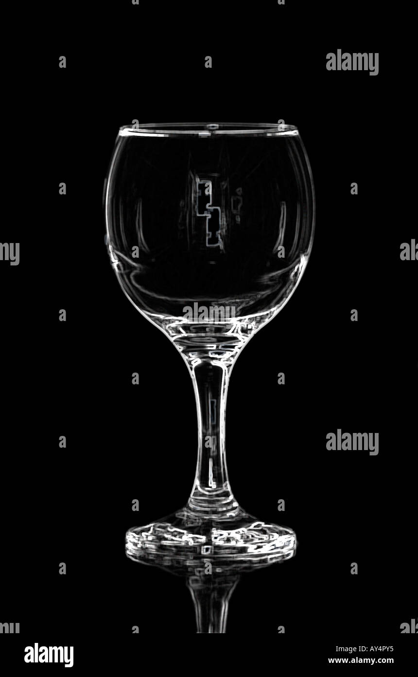 Wine still life glass Black and White Stock Photos & Images - Alamy