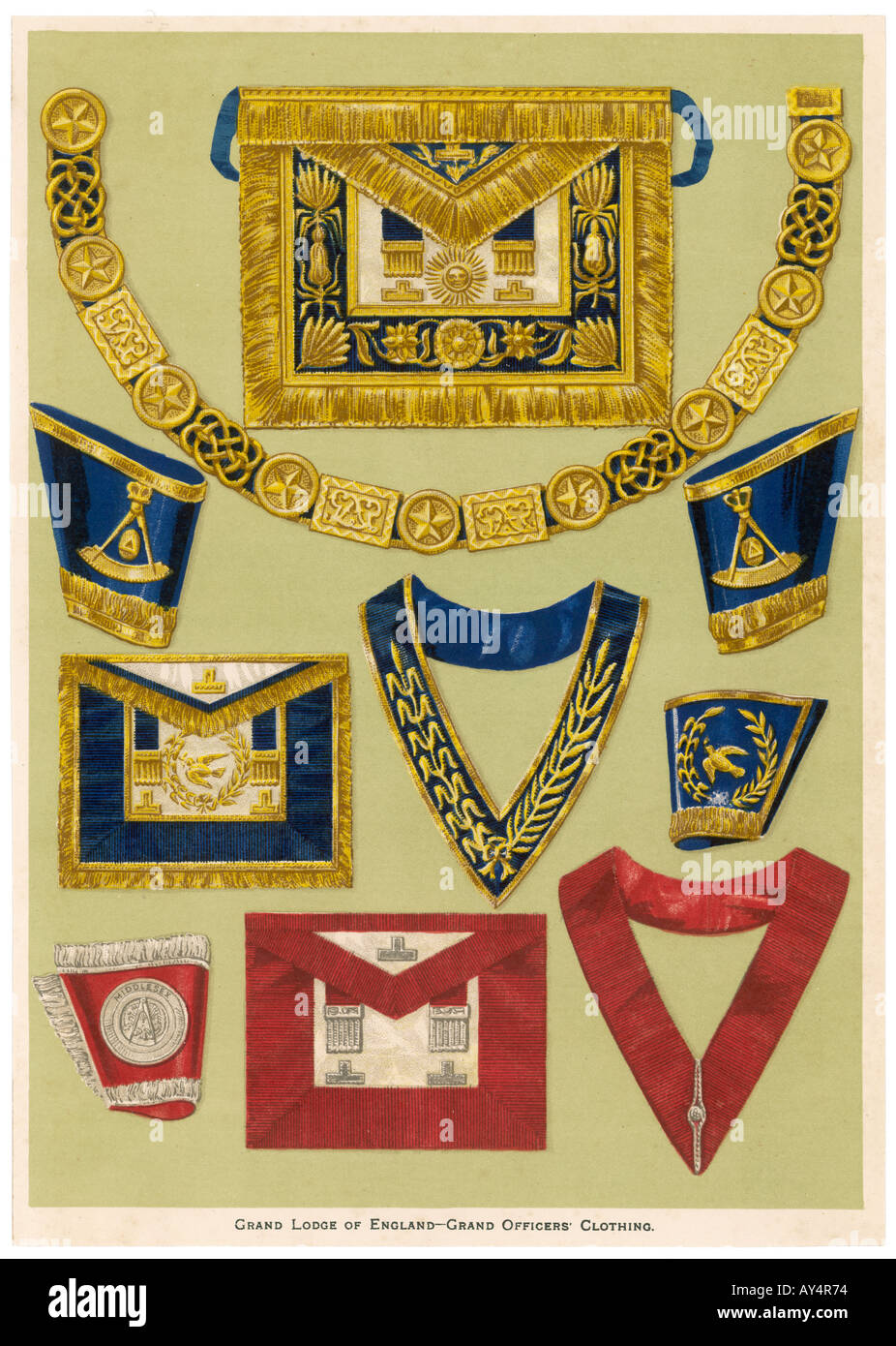 Masonic regalia hi-res stock photography and images - Alamy