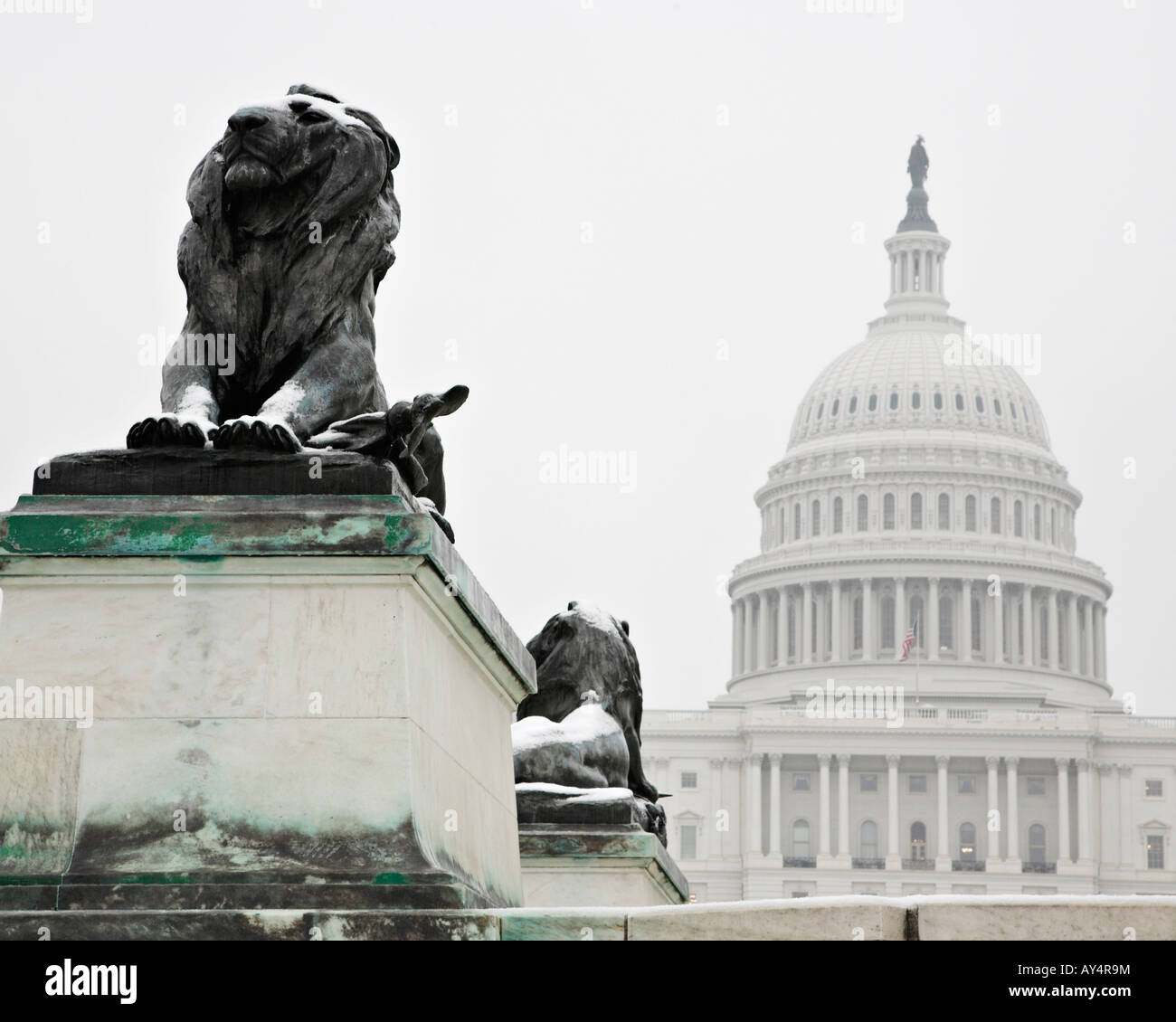 Capitol building, Washington DC Stock Photo