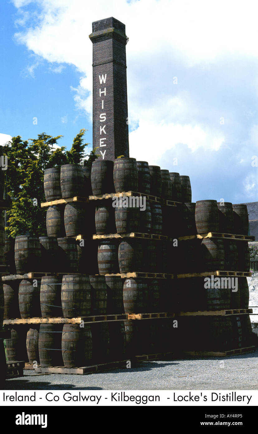 Ireland Co Galway Kilbeggan Locke s Distillery Stock Photo Alamy