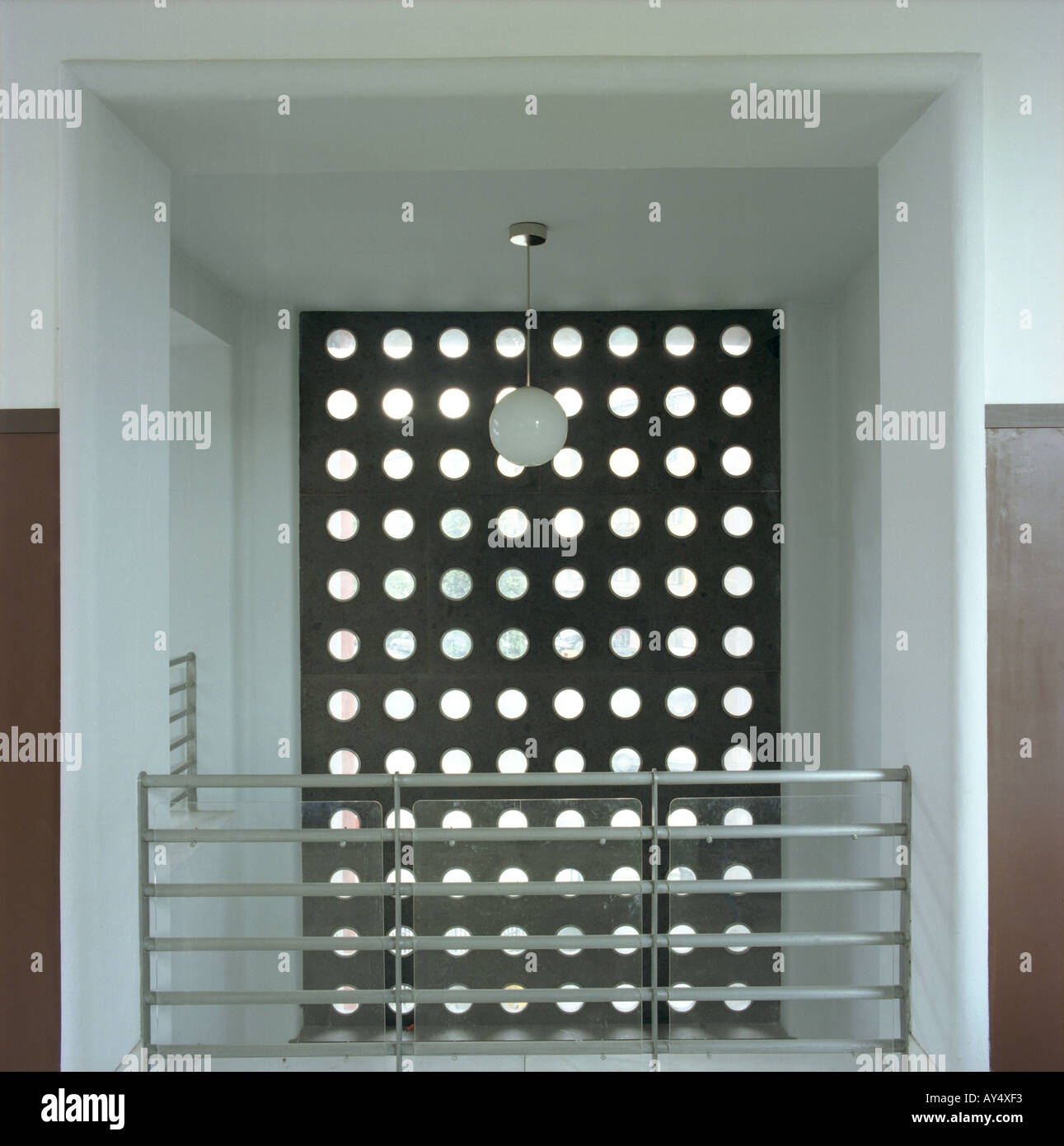 corridor passage with a light bulb, lamp Stock Photo - Alamy