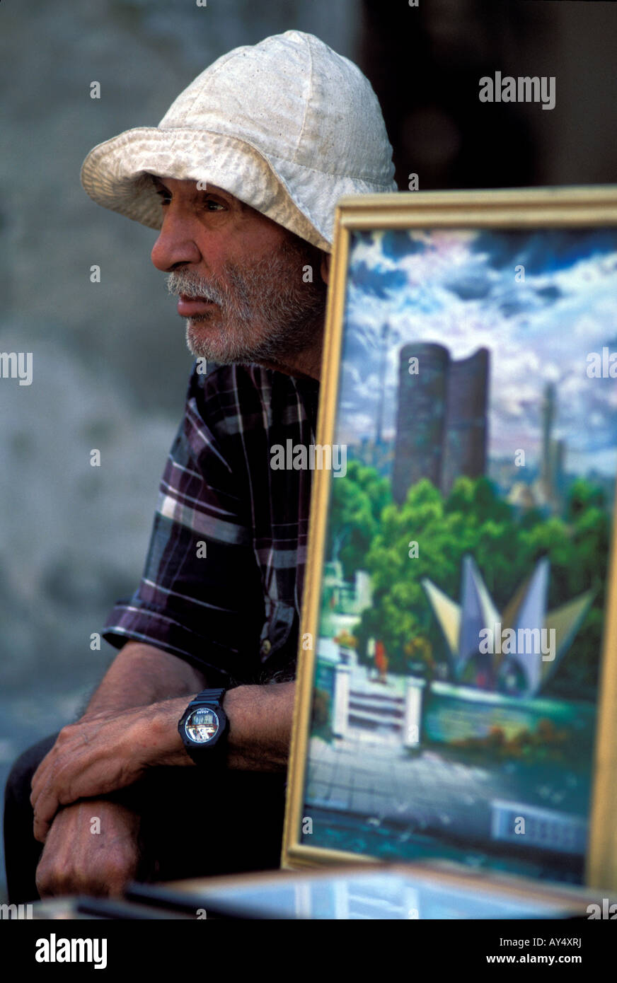 Azerbaijan Market Baku Stock Photo - Alamy