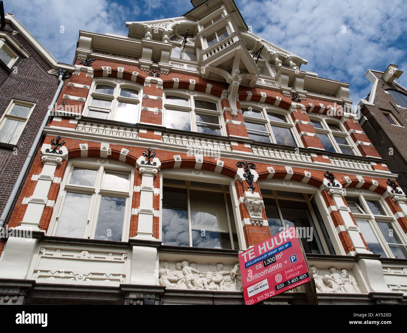 Luxurious and expensive office space for rent on the Prinsengracht