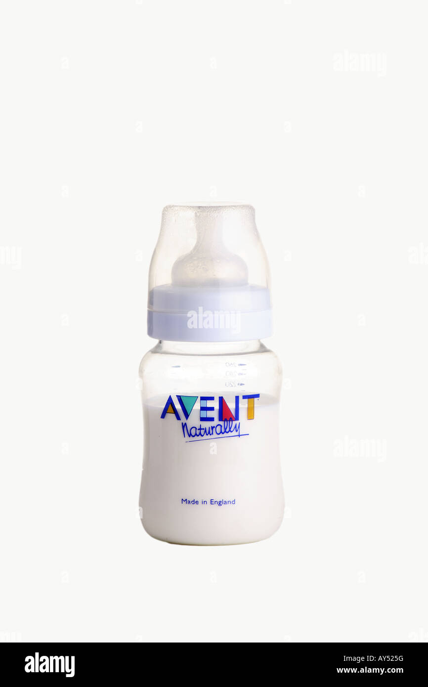 Baby Milk Bottle Stock Photo Alamy