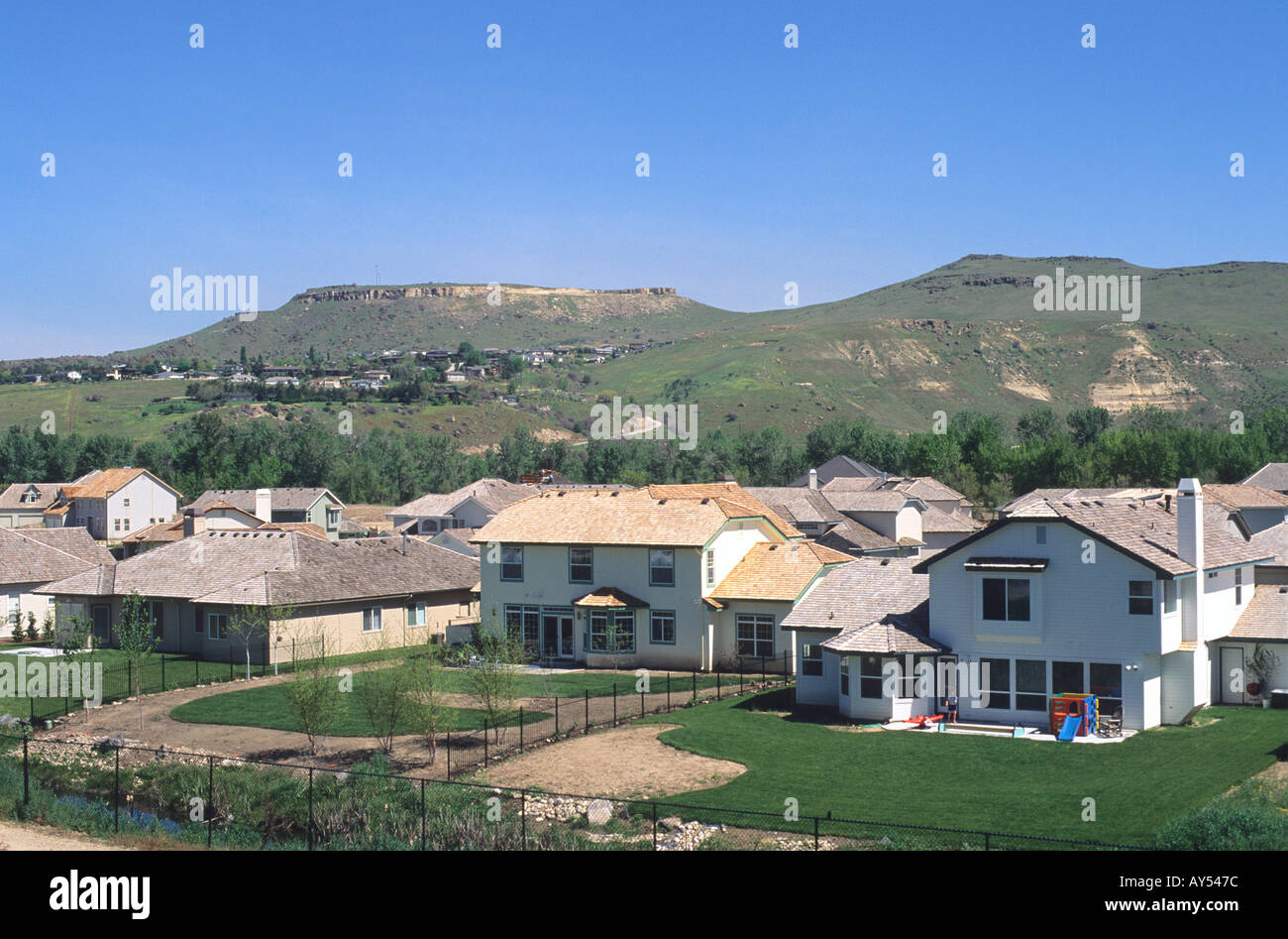 New home construction in Boise Idaho Stock Photo Alamy