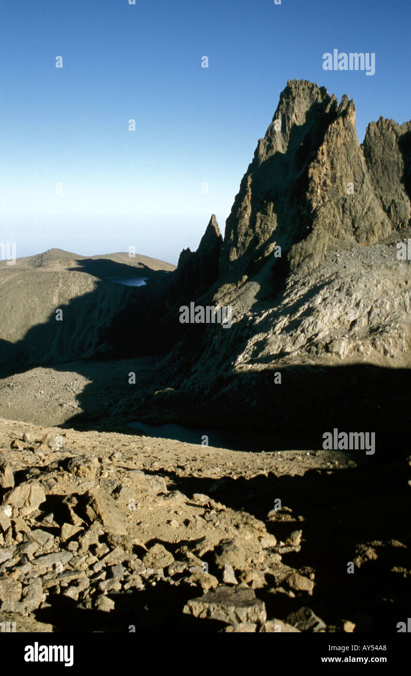 Mount kenya batian hi-res stock photography and images - Alamy