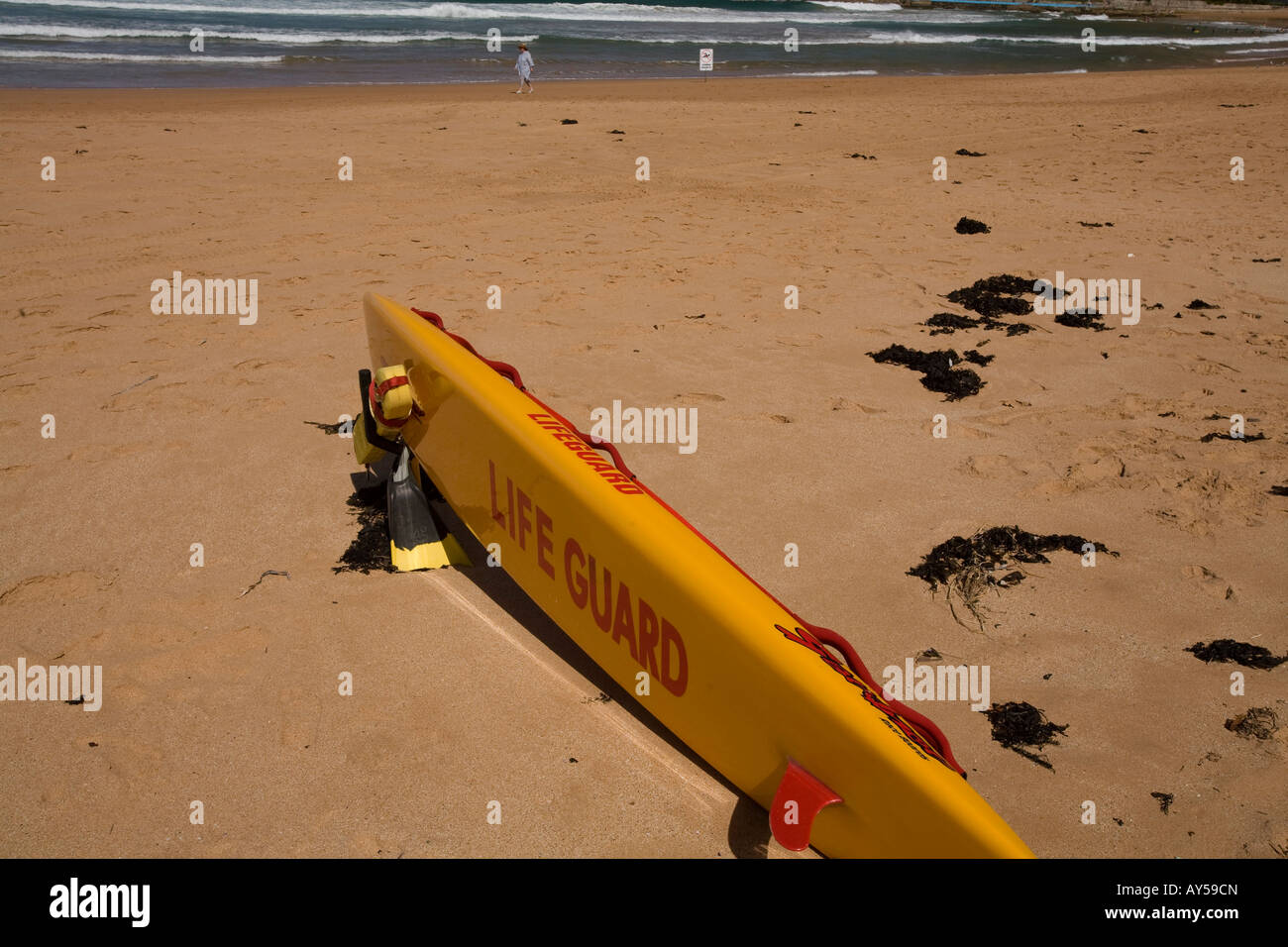 lifeguards surfboard, Palm Beach,Northern Beaches,Sydney,Australia