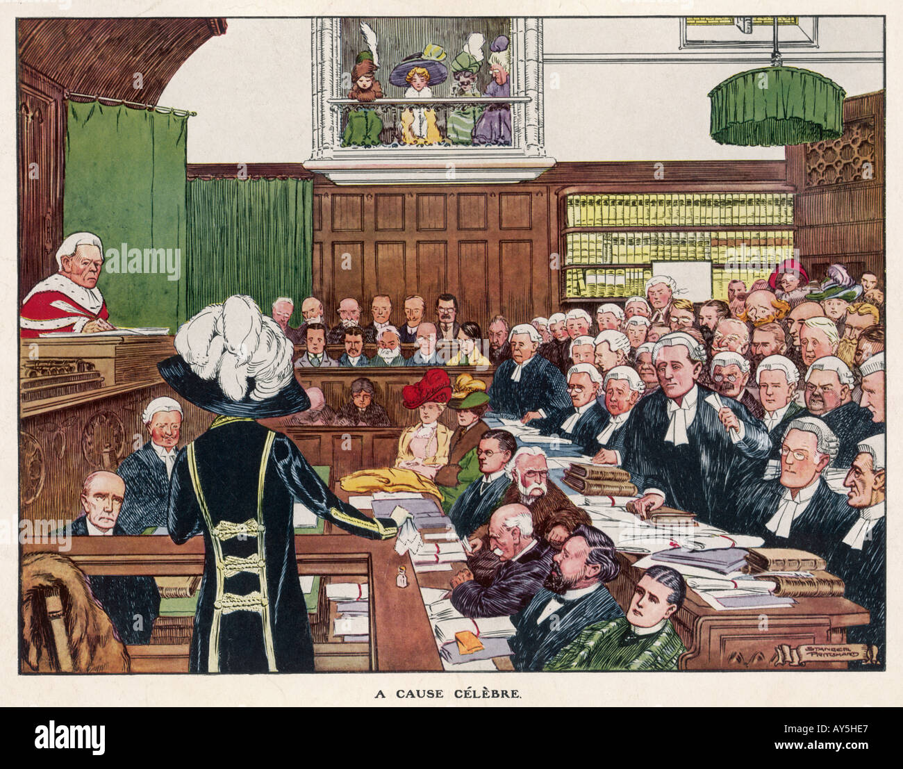 A Cause Celebre Stock Photo Alamy