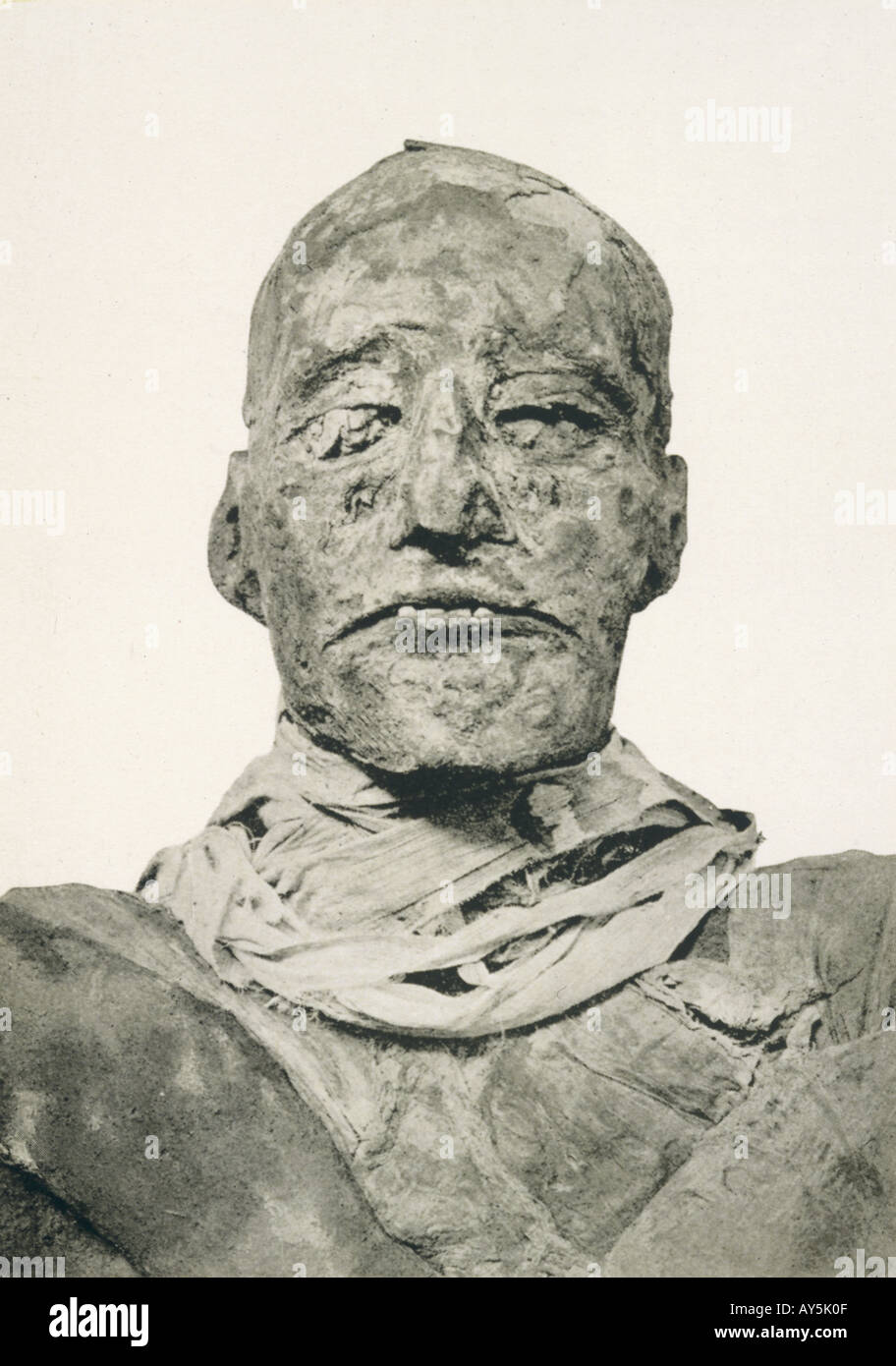 Rameses Iii Mummy Stock Photo
