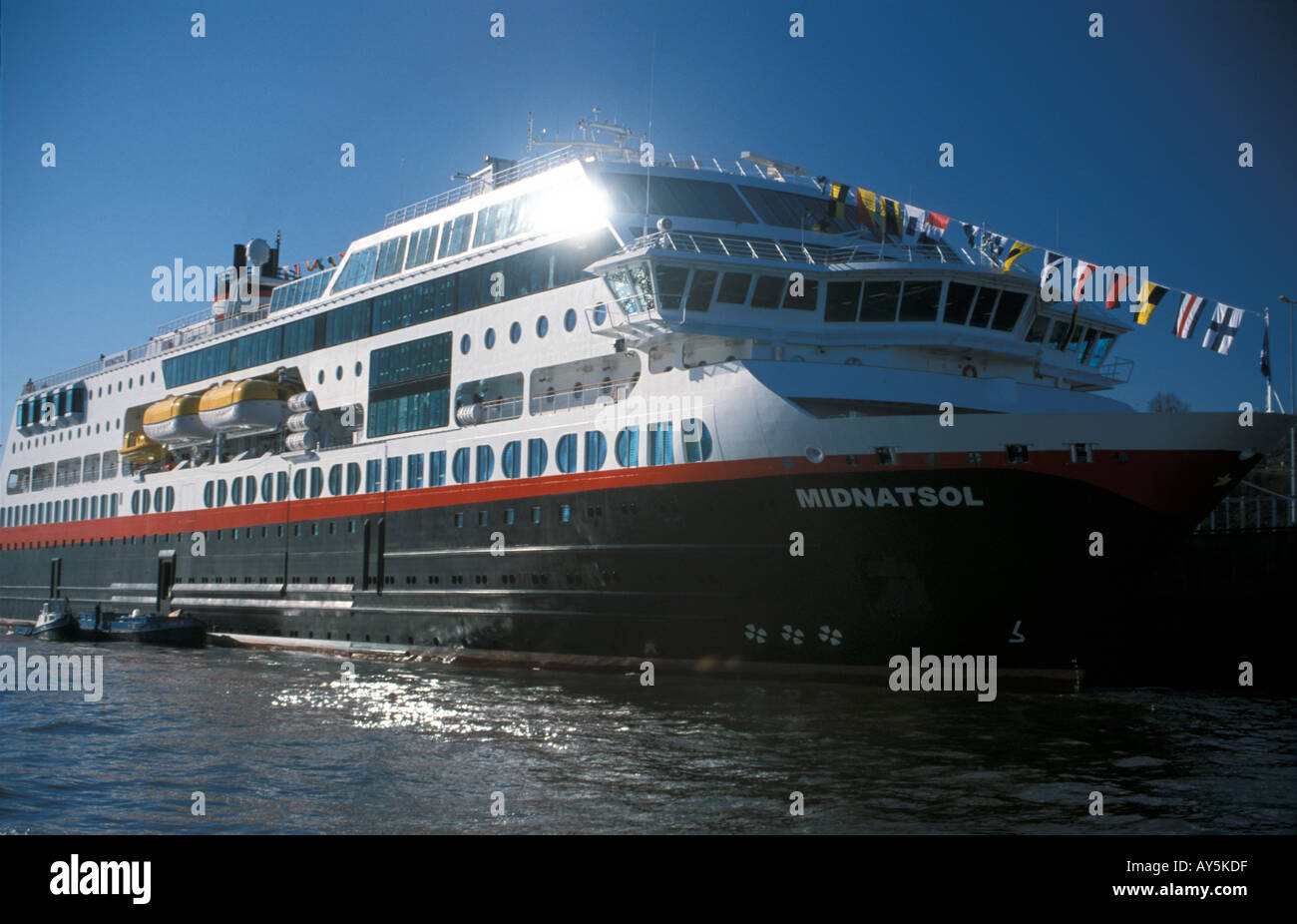 Ship midnatsol hi-res stock photography and images - Alamy