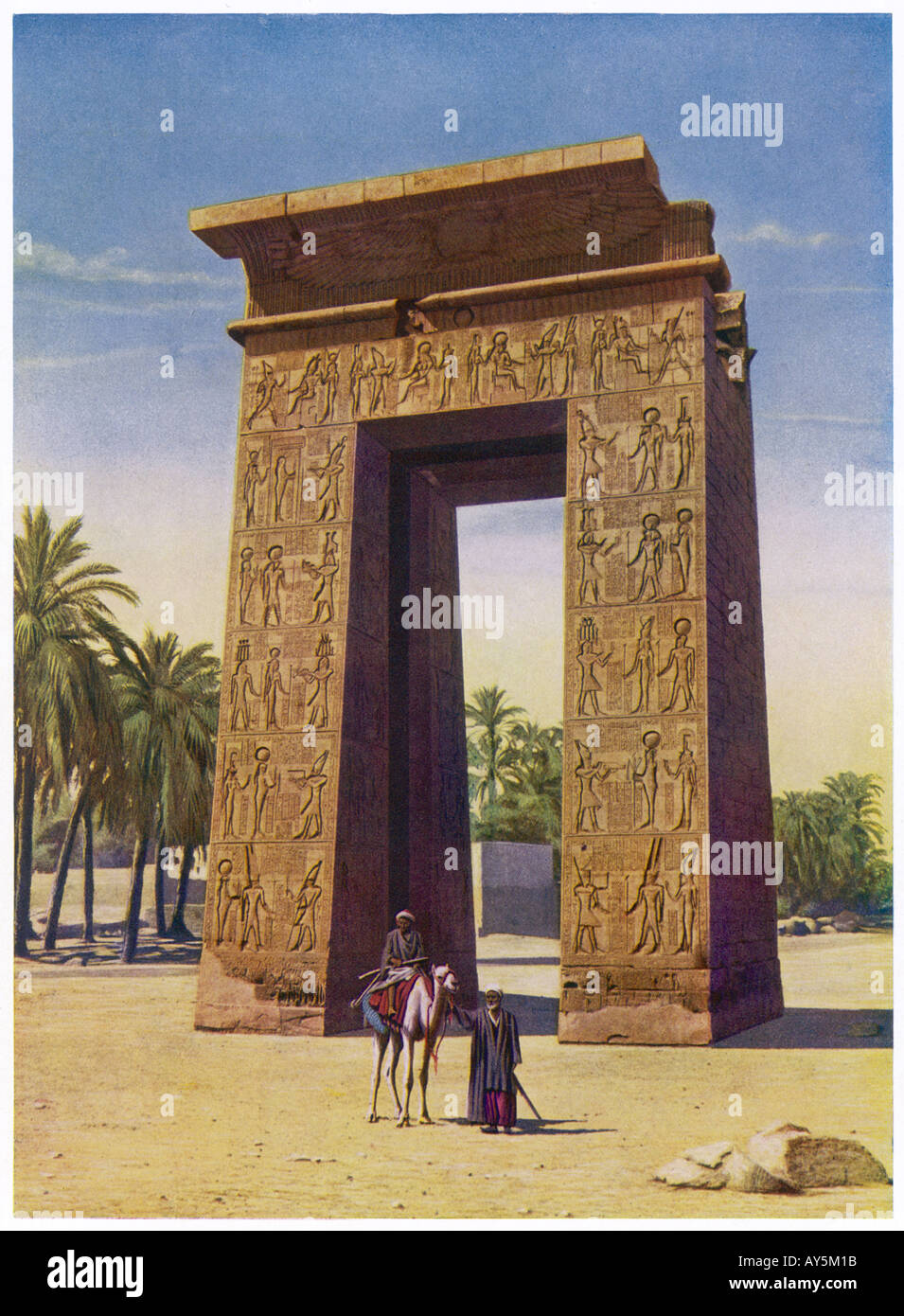 Egypt Karnak Stock Photo
