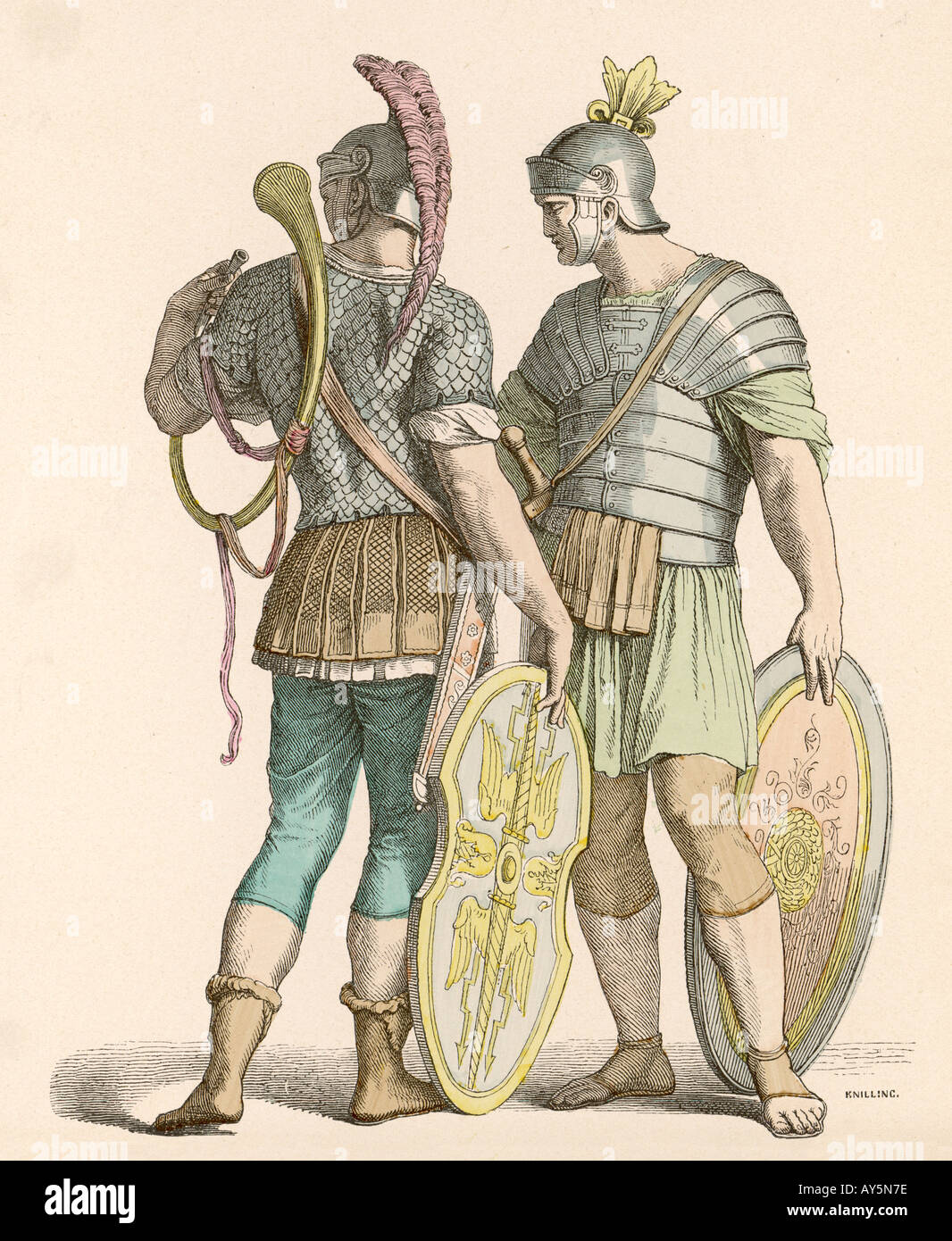 Roman soldiers helmets hi-res stock photography and images - Alamy