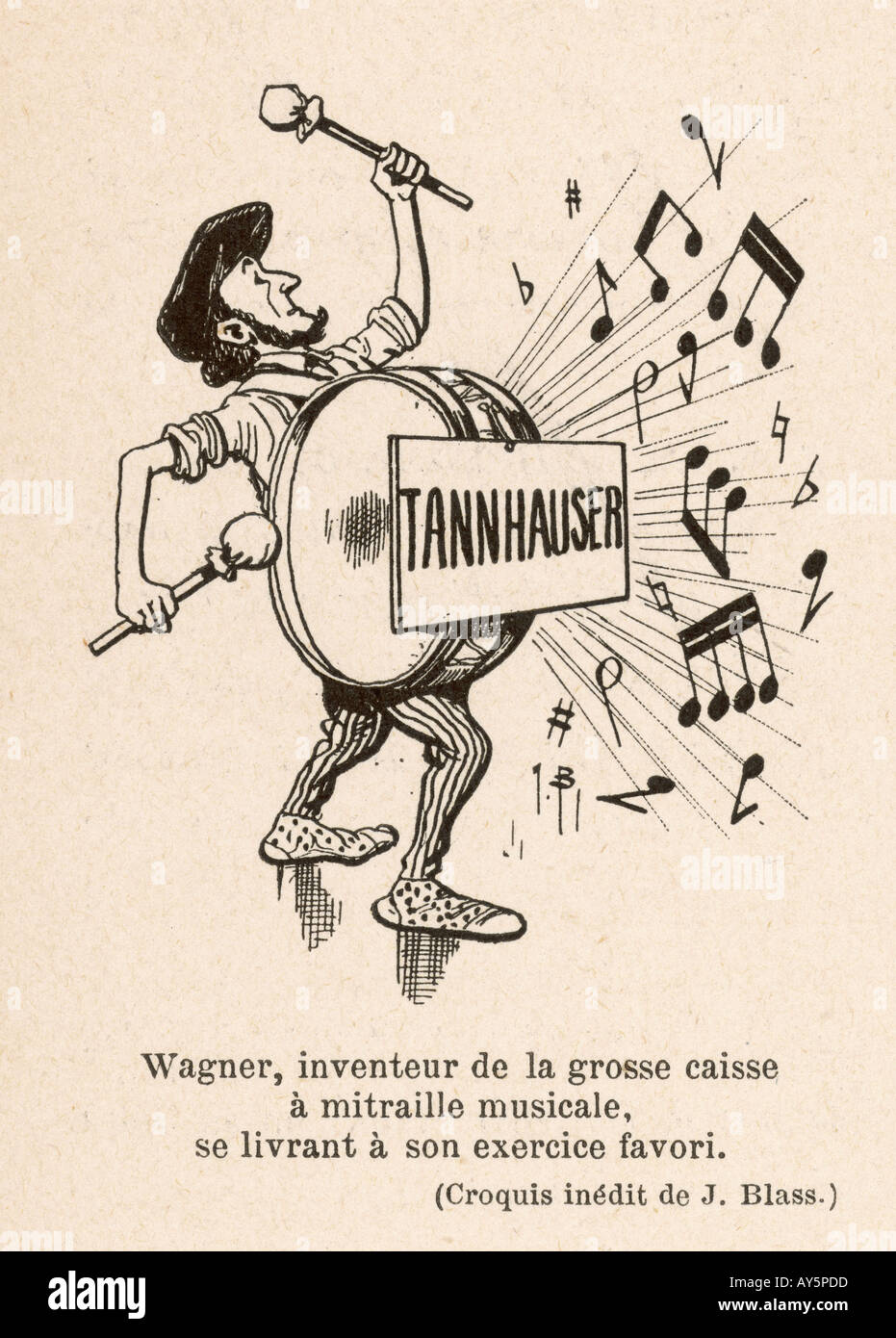 Wagner Blass Tannhauser Stock Photo