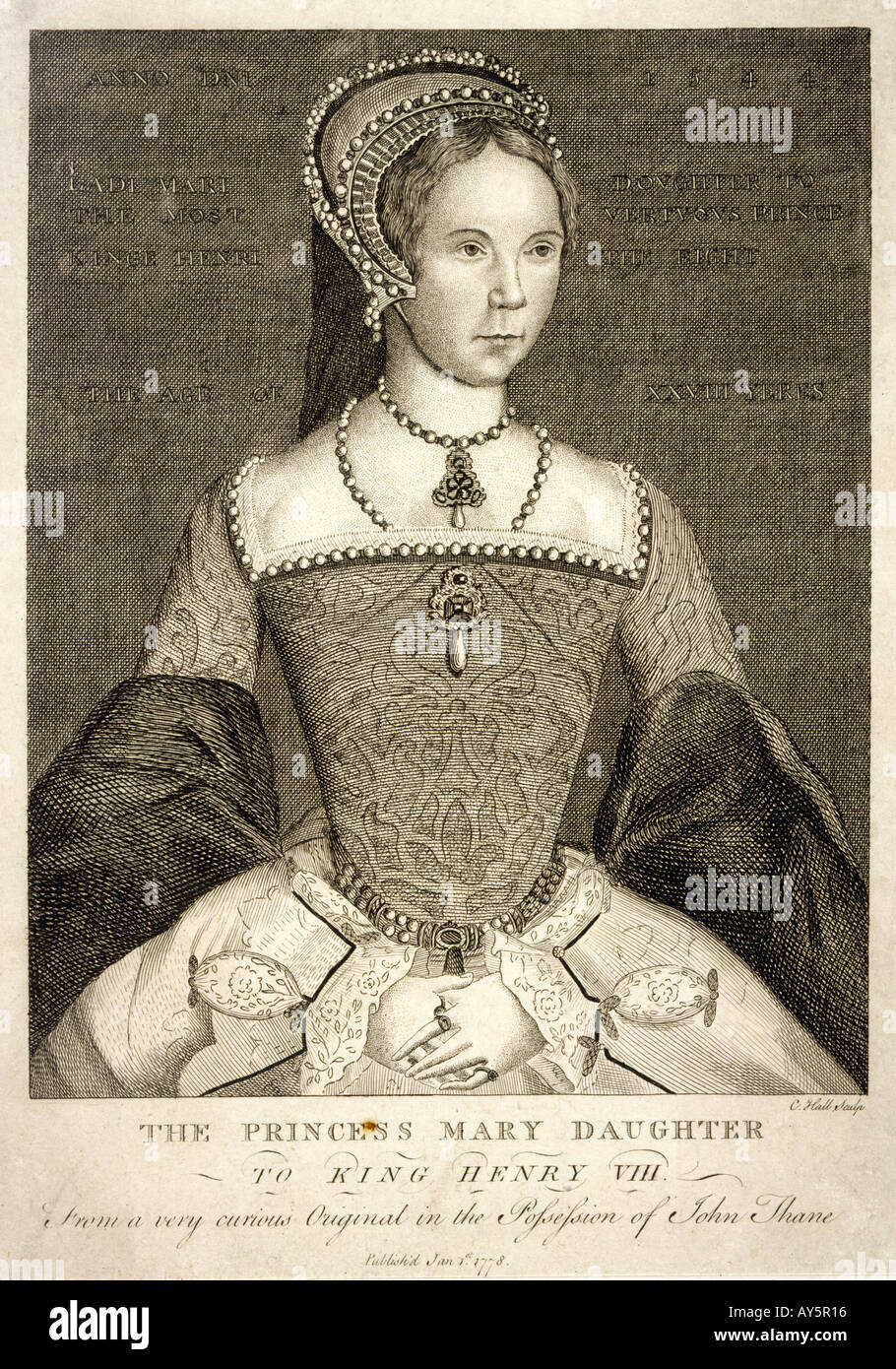 Mary tudor princess england queen hi-res stock photography and images -  Alamy