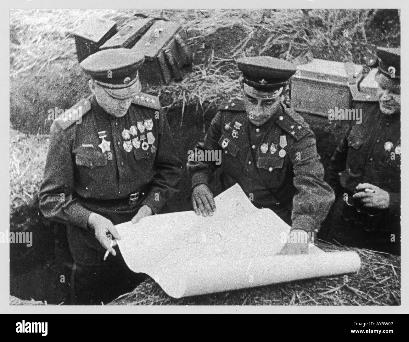 Rokossovsky At Kursk Stock Photo: 5551366 - Alamy