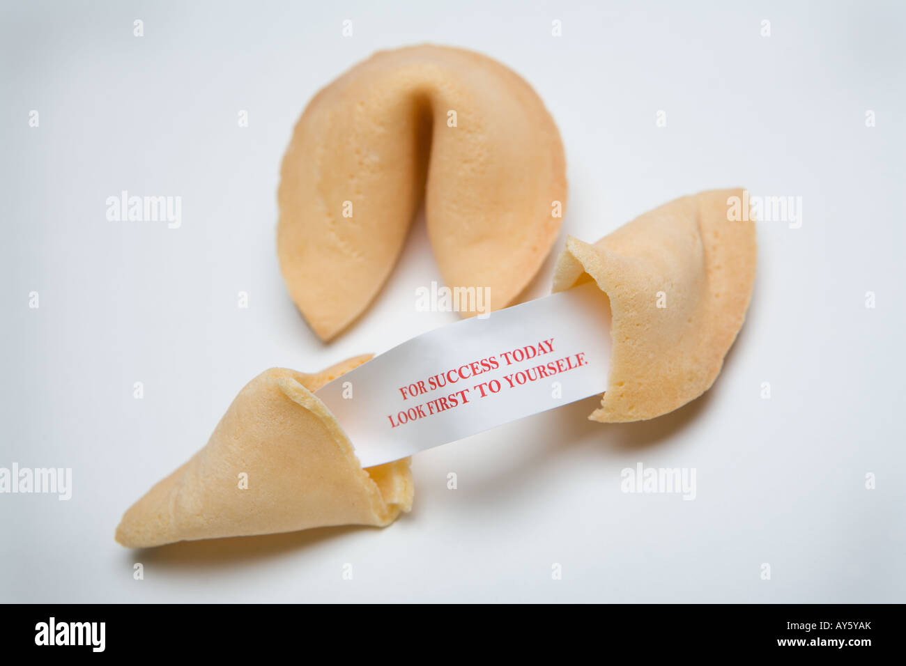 fortune cookie Stock Photo