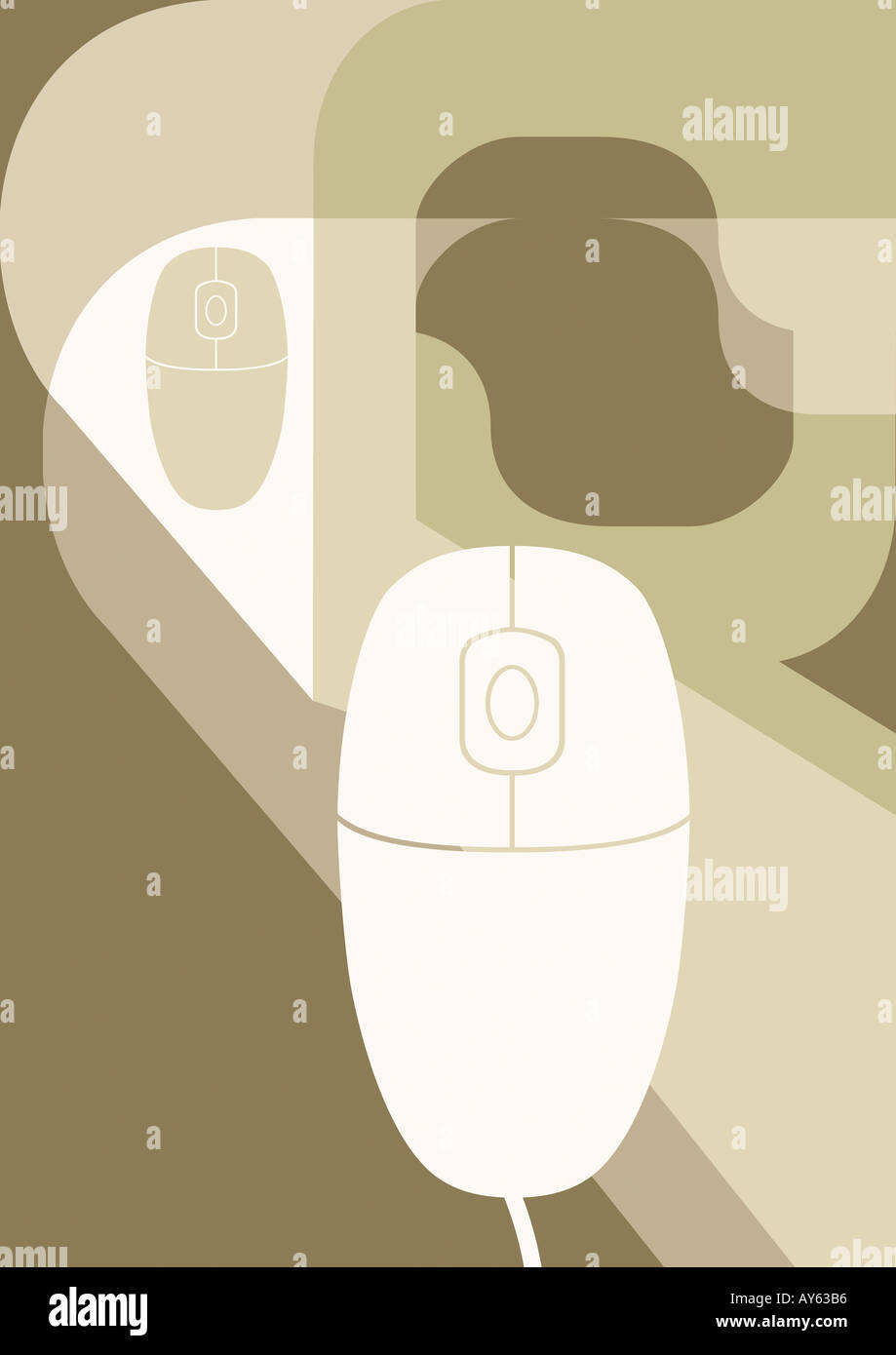 iconic computer mouse design Stock Photo Alamy