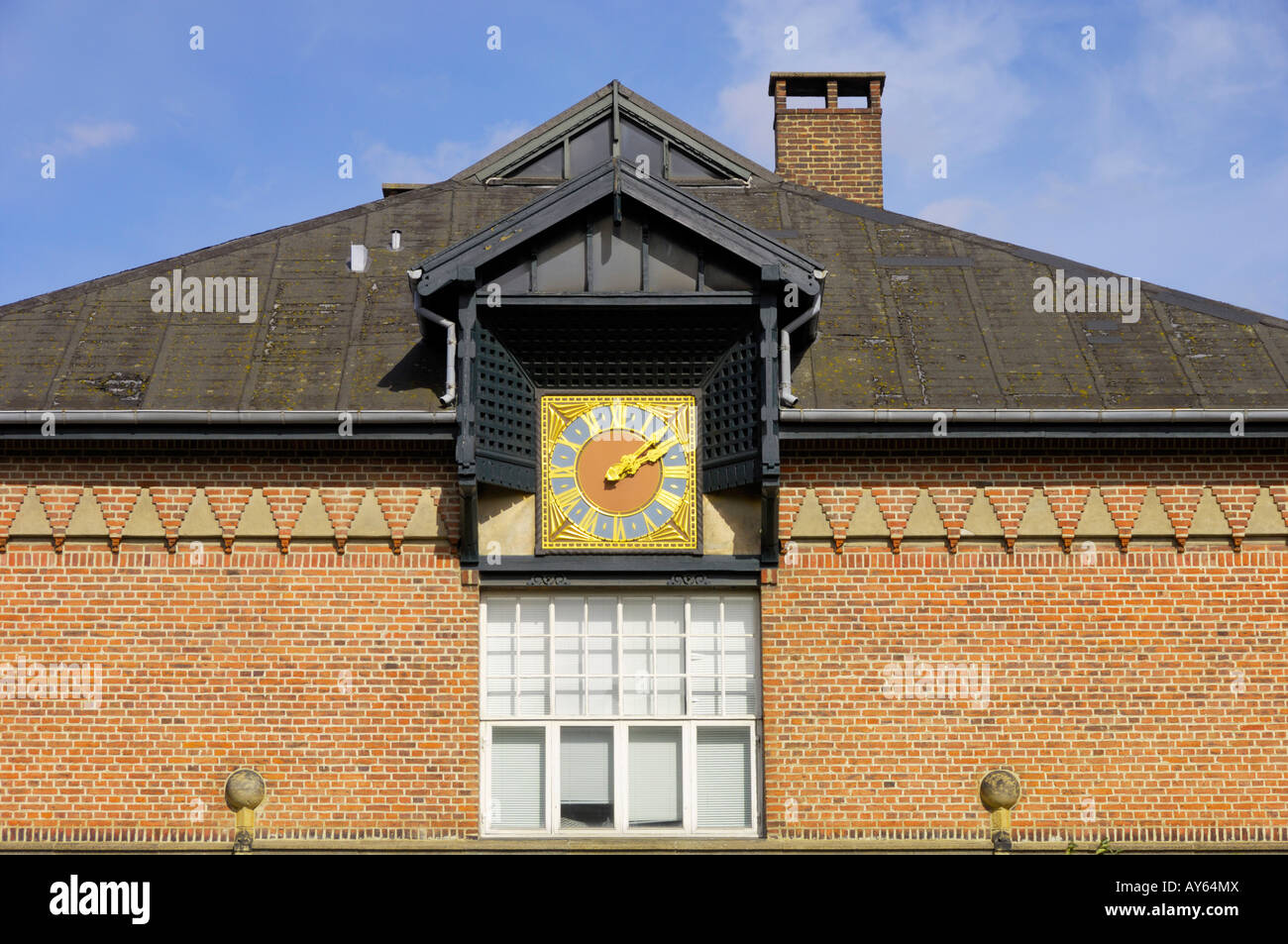 folkeoplysningens hus Aarhus Stock Photo
