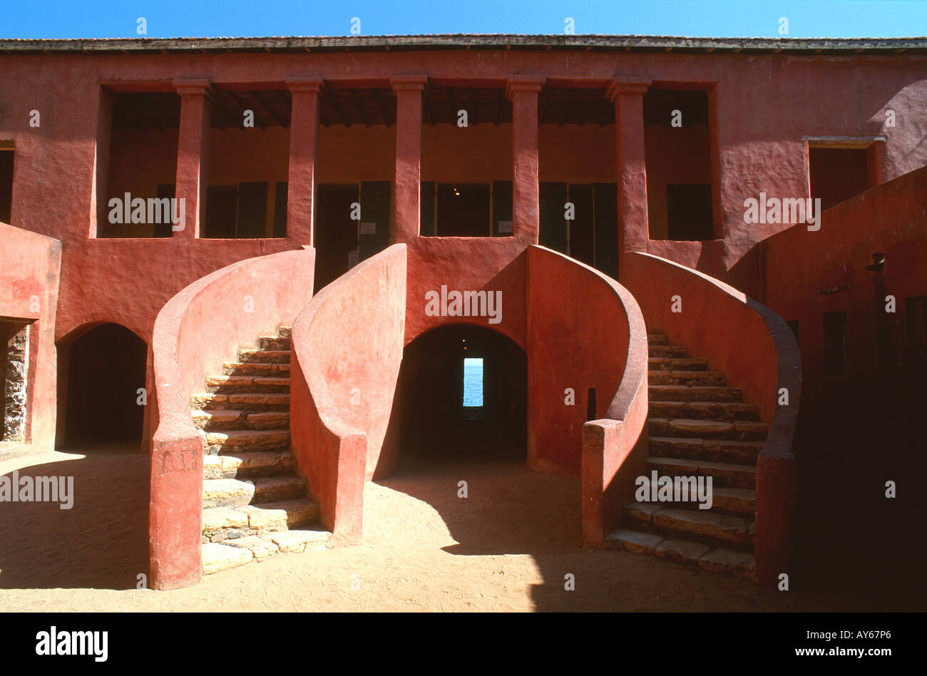 Sénégal La Presqu île du Cap Vert Ile de Gorée La Maison ...