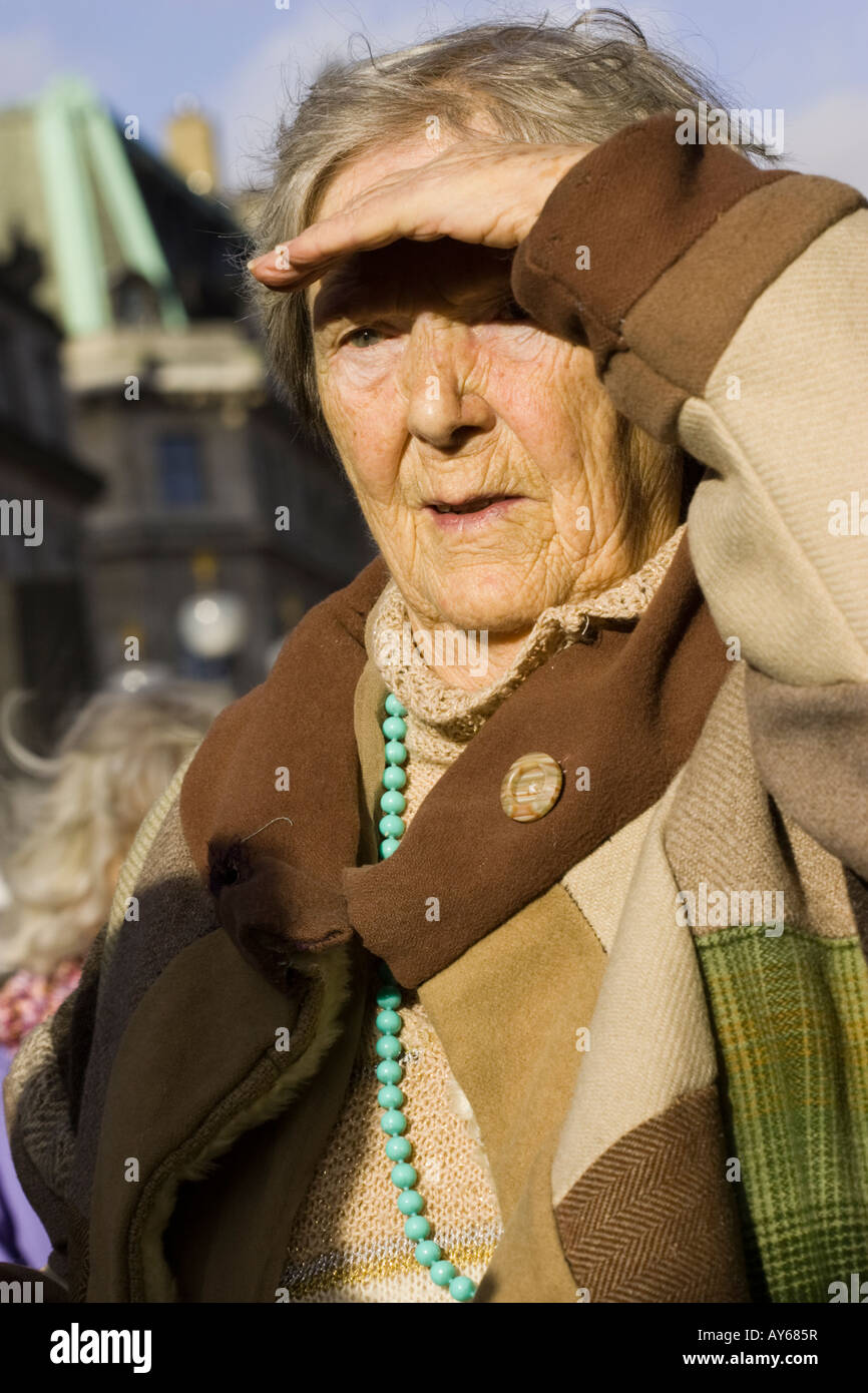 People on street, London Stock Photo