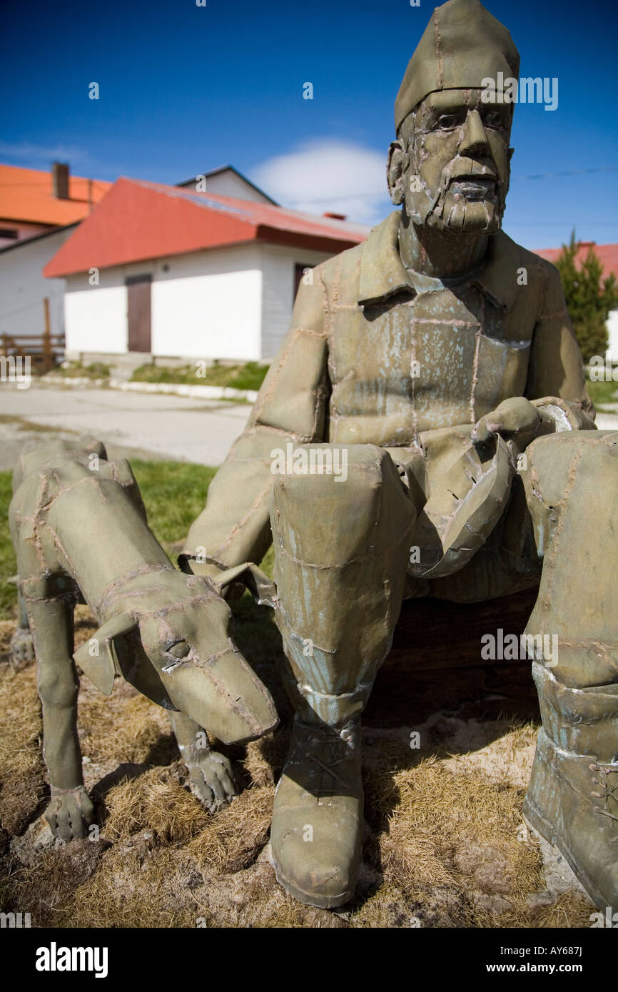 Statue of man and dog hires stock photography and images Alamy