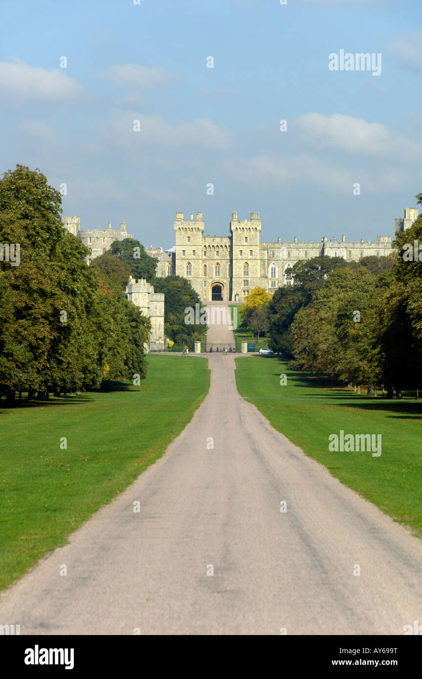 Long walk Windsor Stock Photo