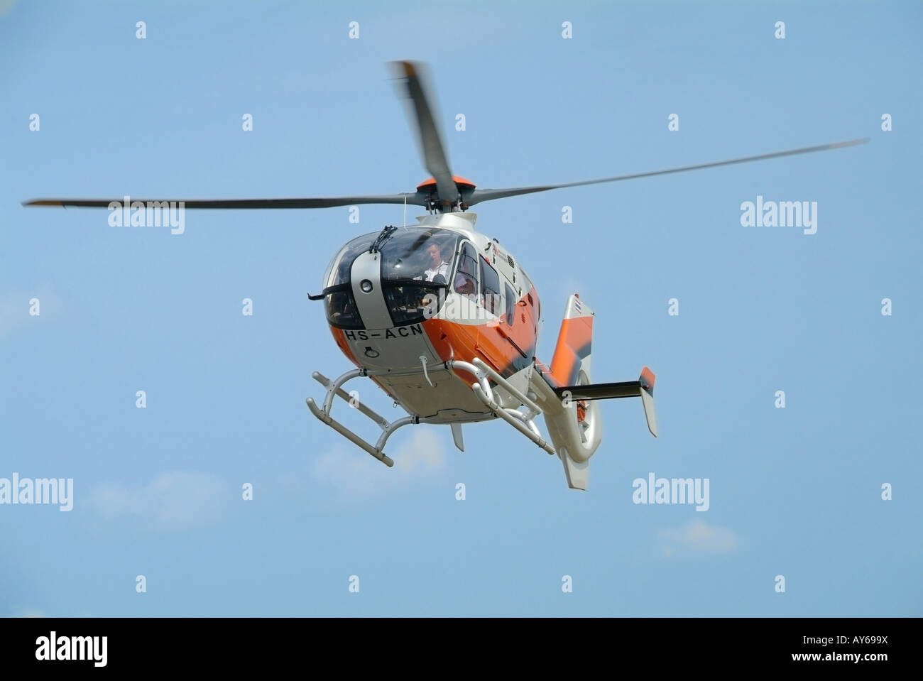 Front view of Eurocopter EC 135 Stock Photo
