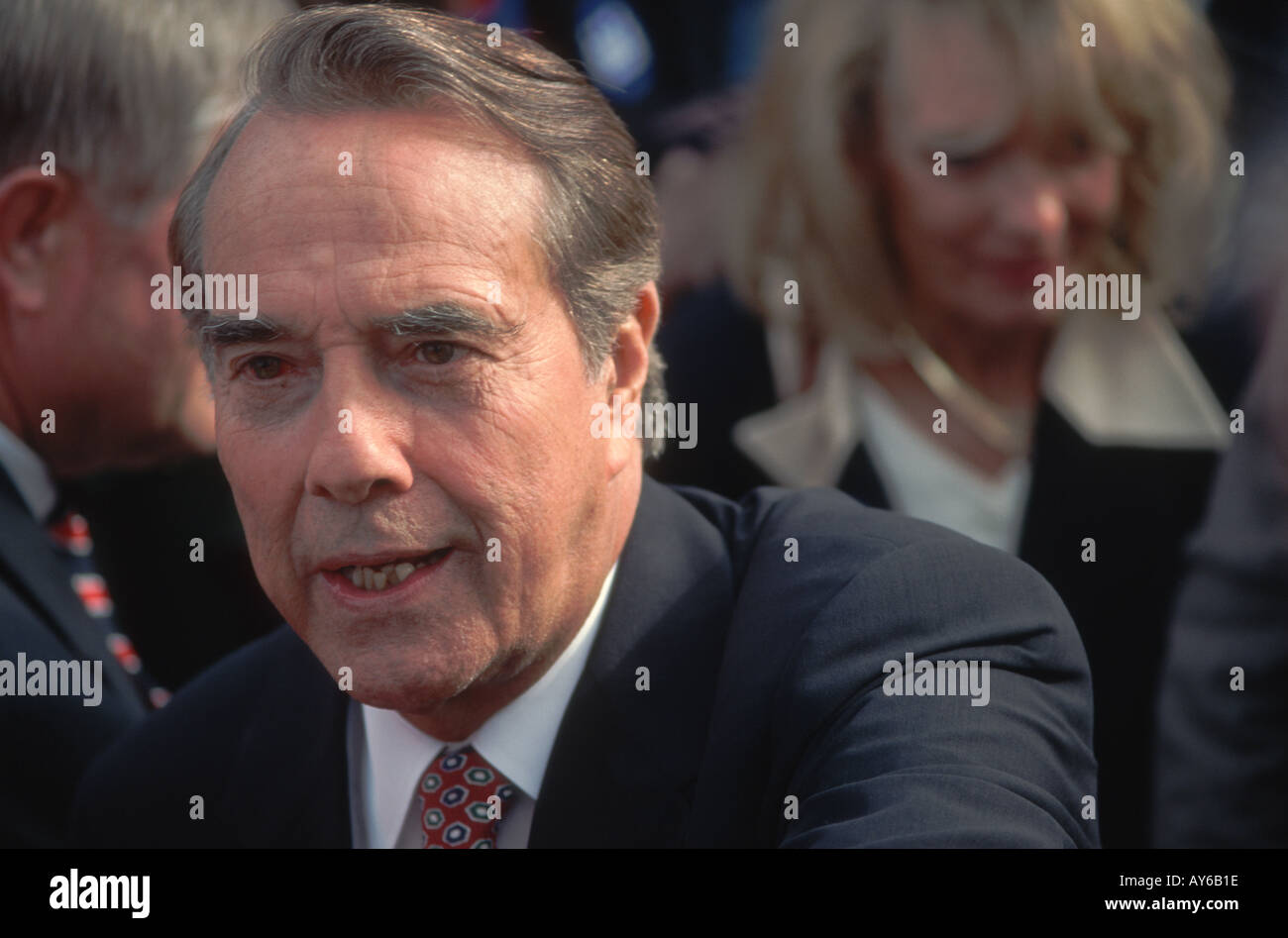 Bob Dole candidate for president in 1996 campaigns in New Hampshire United States Stock Photo