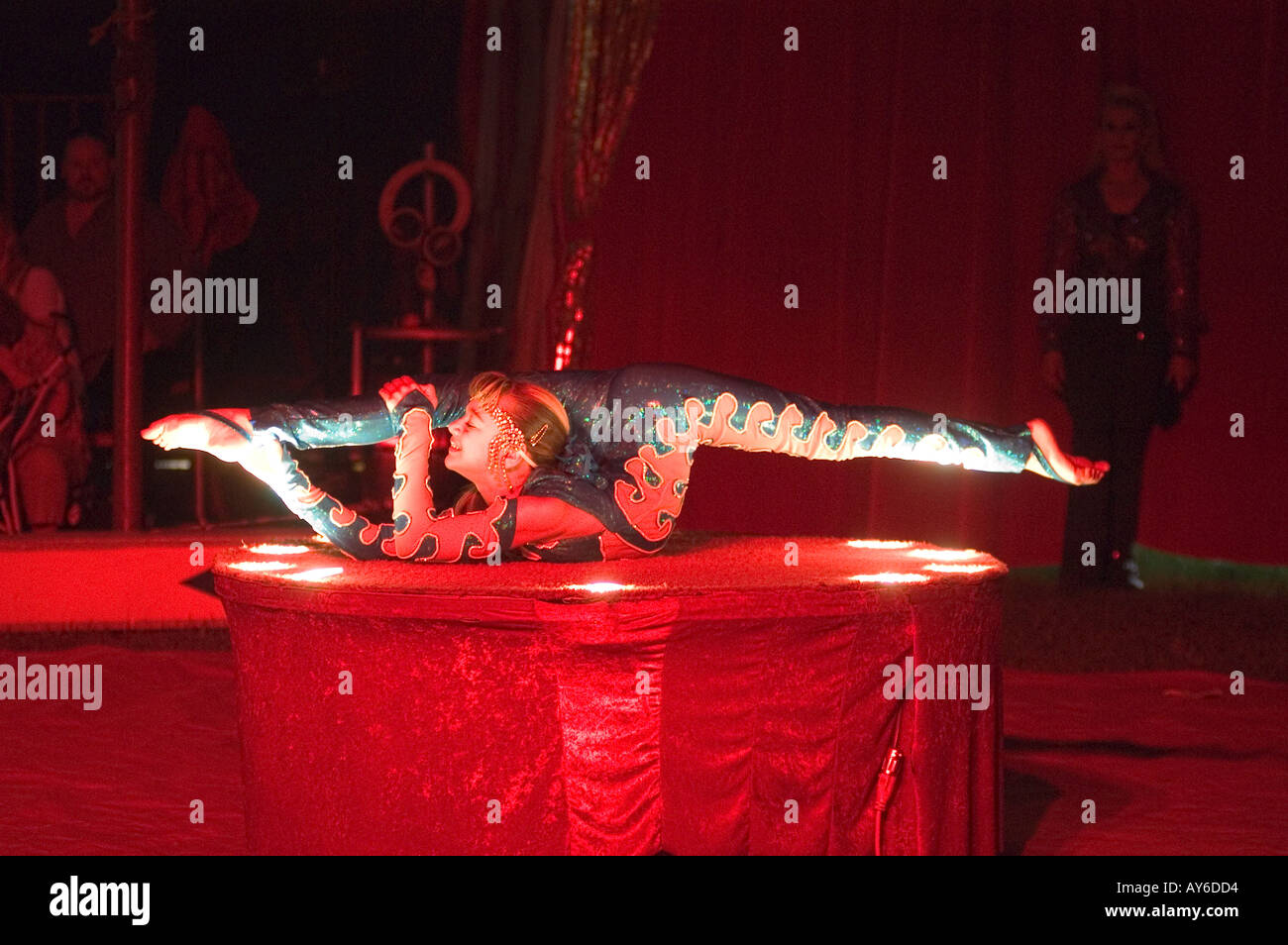 Female contortionist back bend hires stock photography and images Alamy