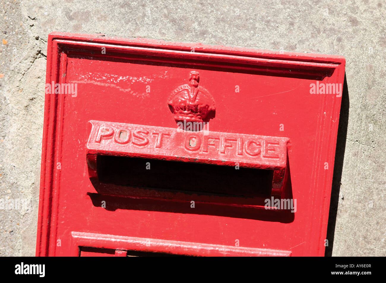 Mailbox in England Stock Photo Alamy