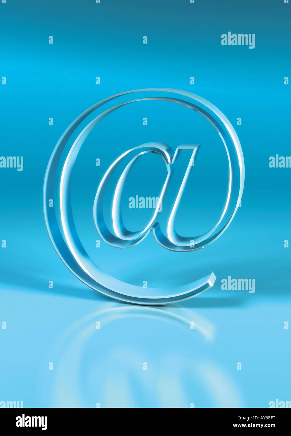 E-mail icon illustration Stock Photo