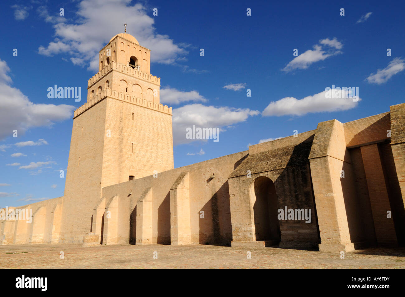 Great Mosque, Kairouan Tunisia Stock Photo Alamy